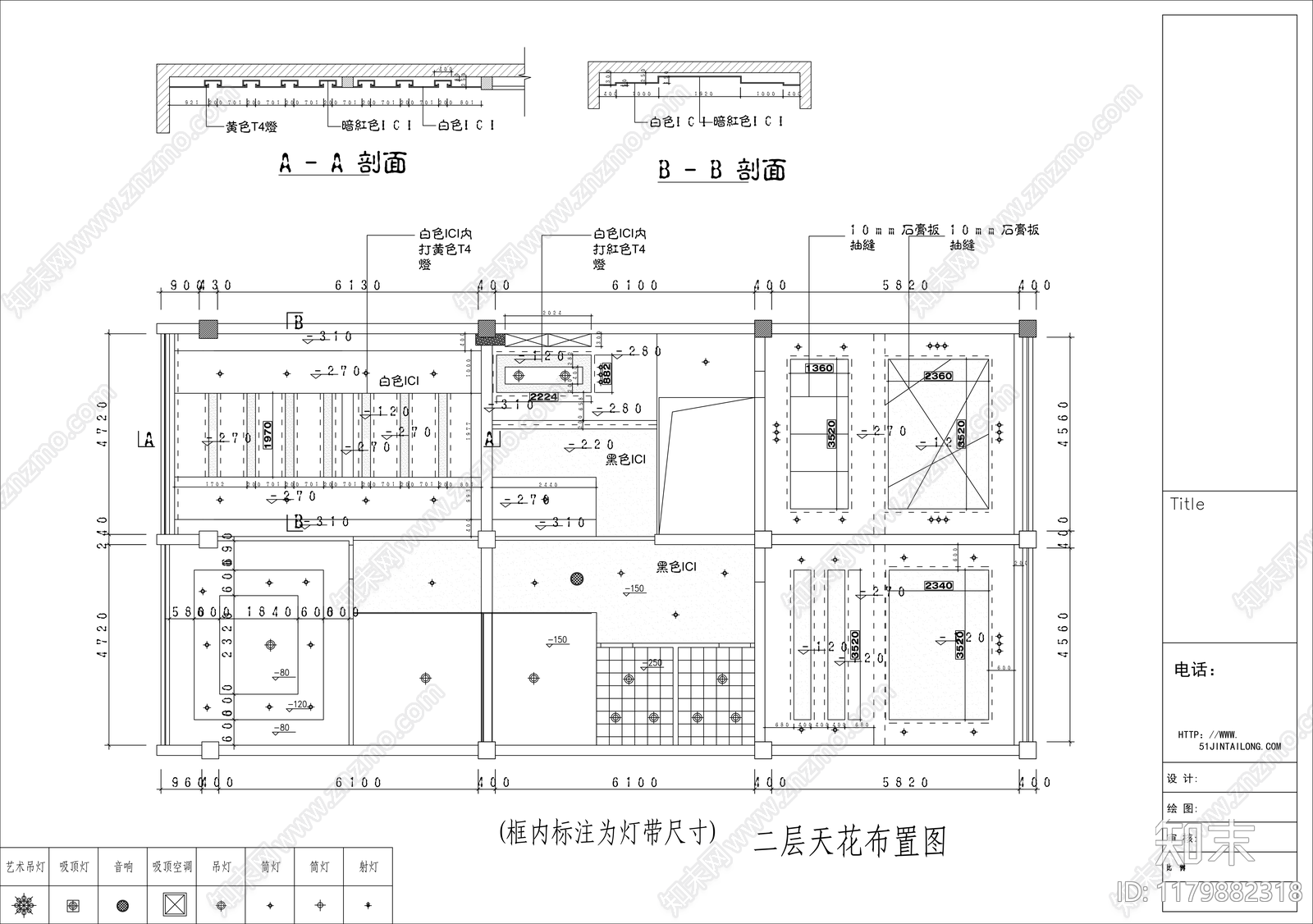 现代茶馆cad施工图下载【ID:1179882318】