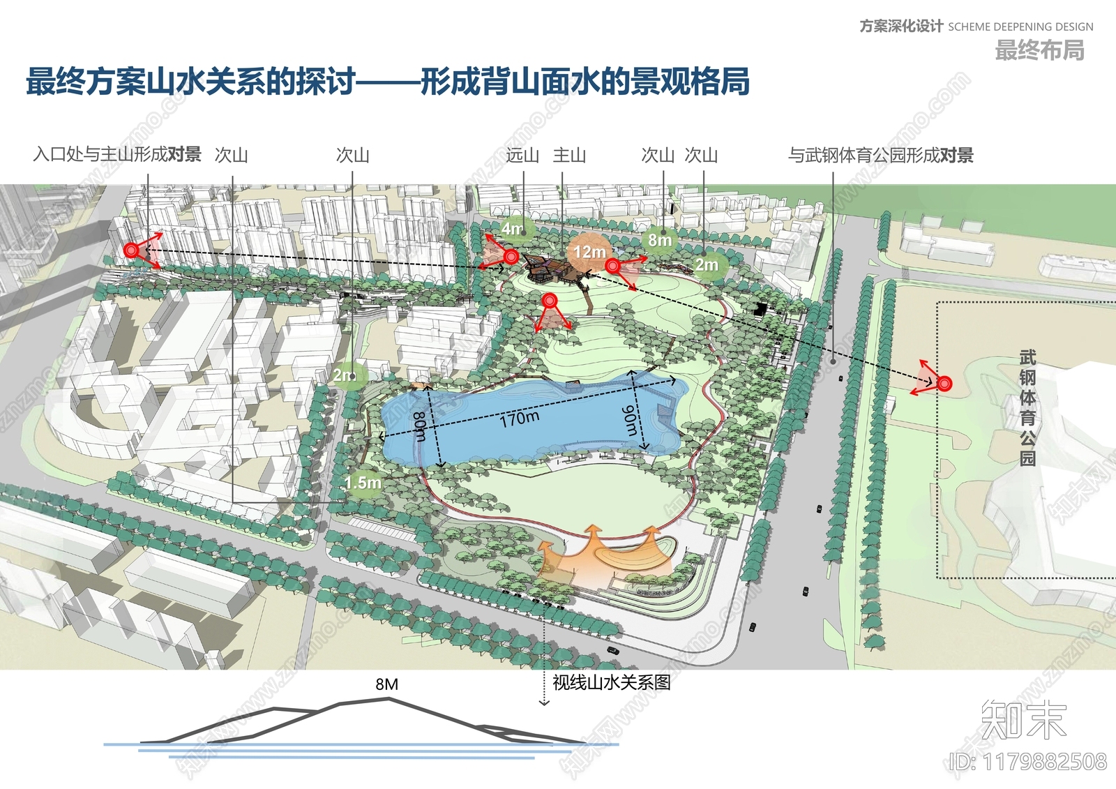 现代滨水公园景观下载【ID:1179882508】