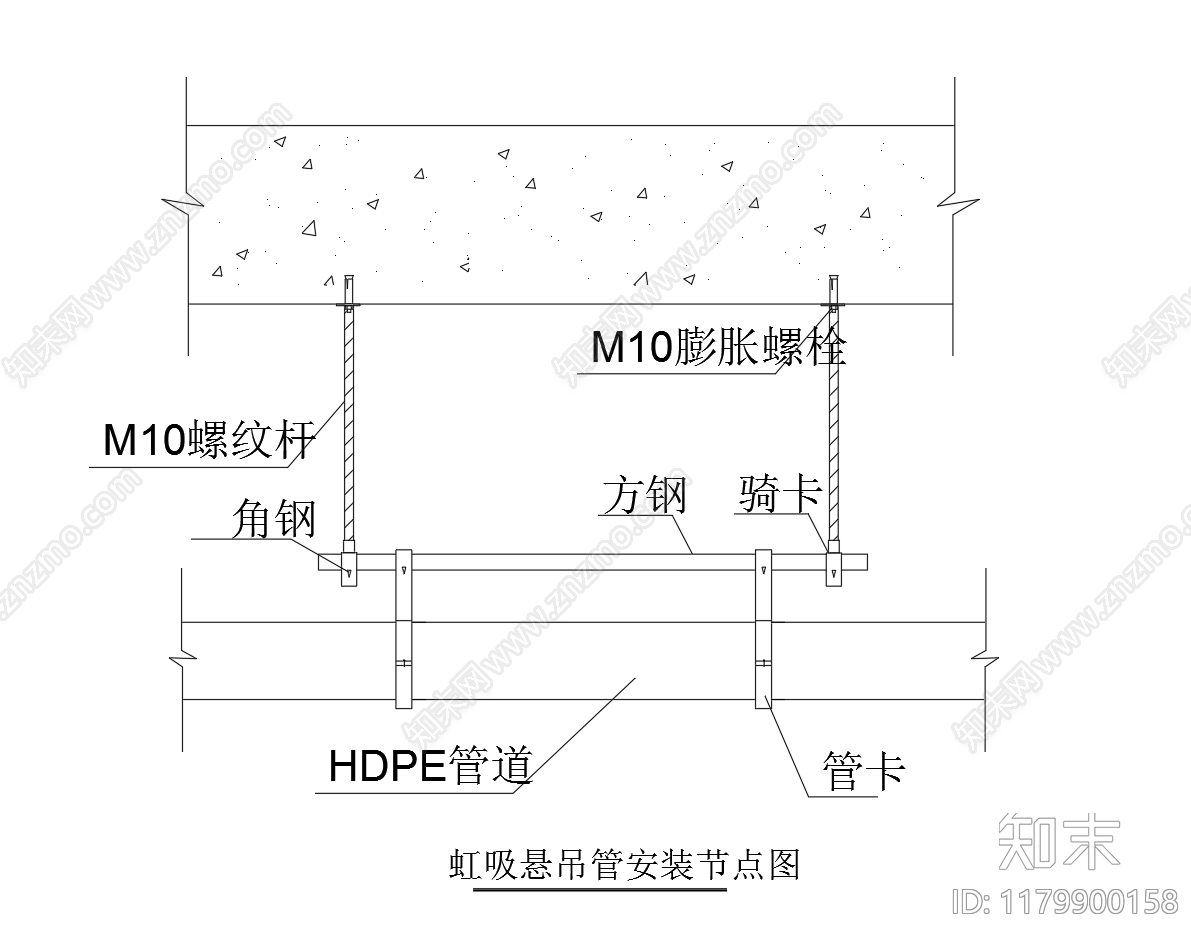 给排水节点详图cad施工图下载【ID:1179900158】