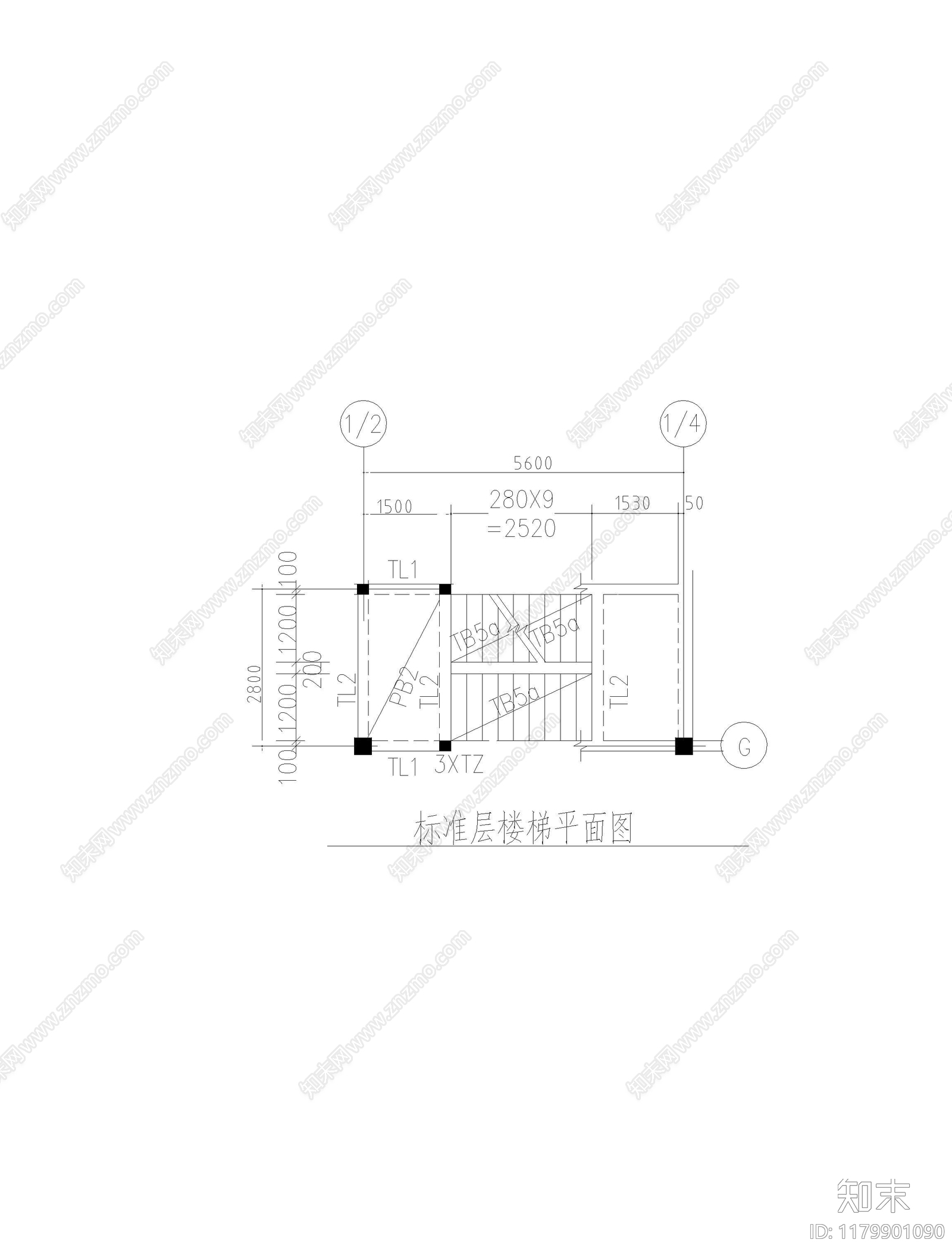 现代其他图库cad施工图下载【ID:1179901090】