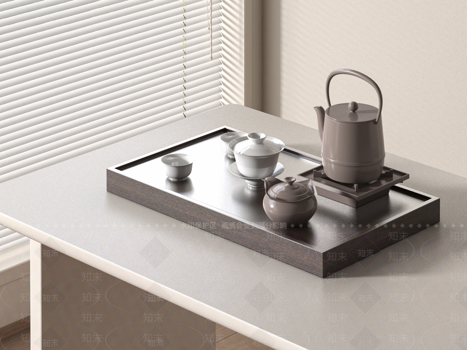 茶具3D模型下载【ID:1179902188】