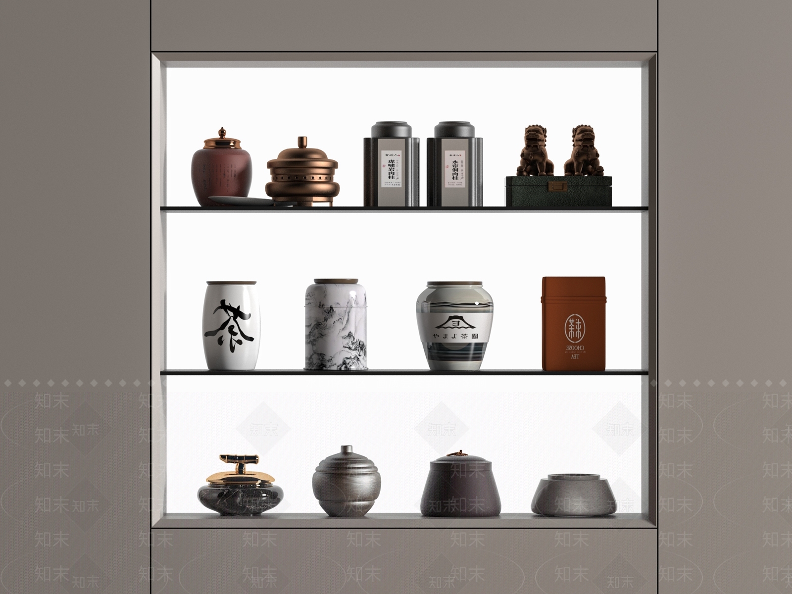 茶具SU模型下载【ID:1179903236】