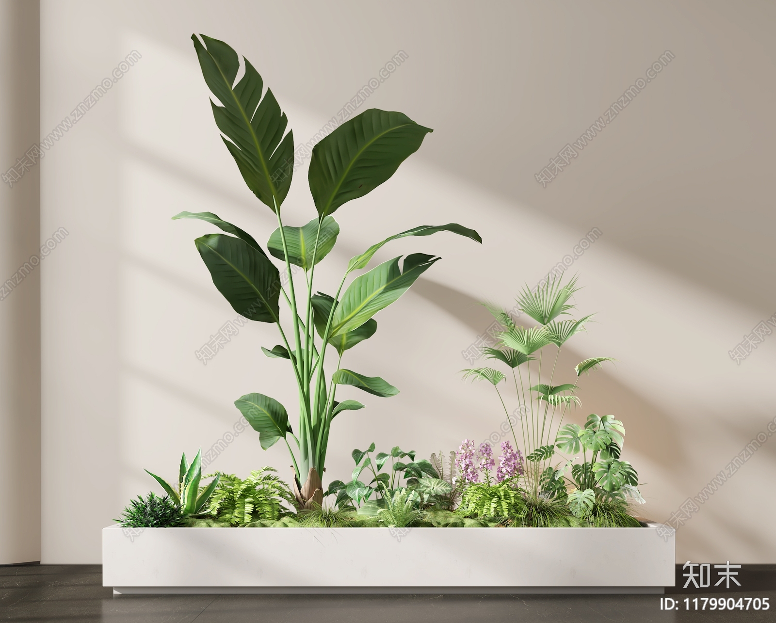 植物堆3D模型下载【ID:1179904705】