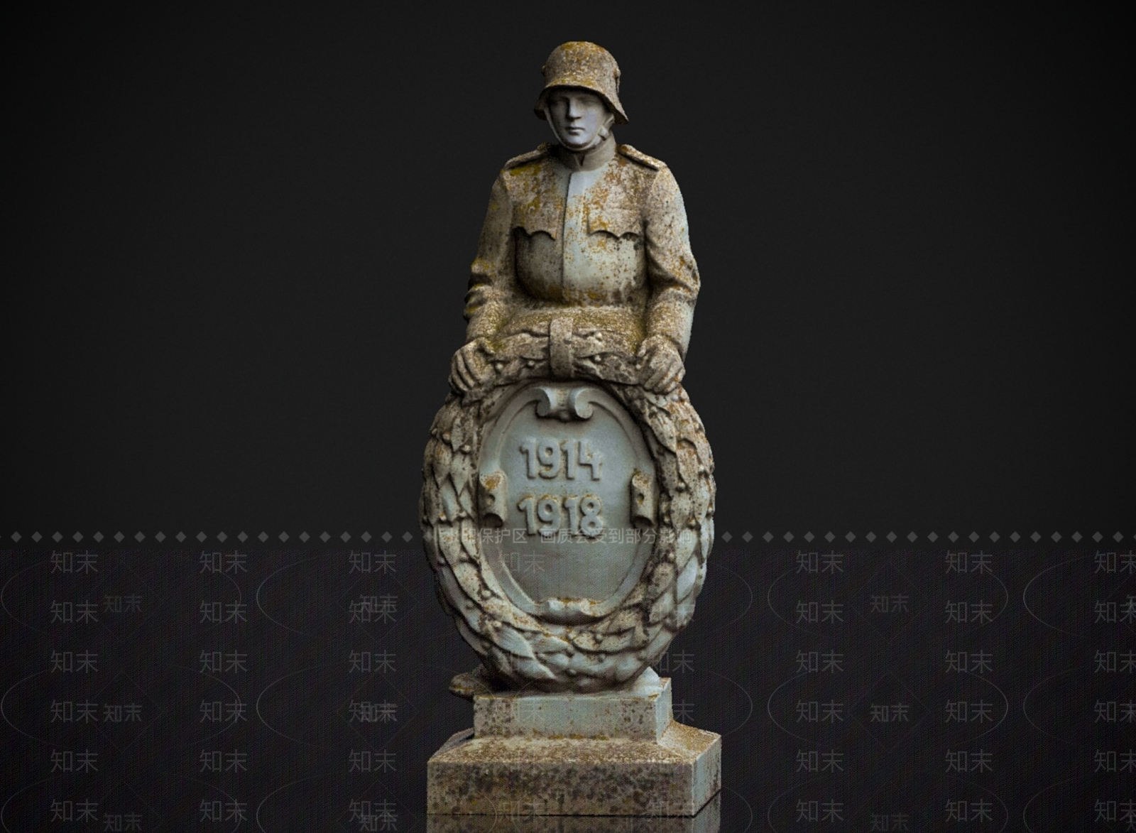 现代景观雕塑3D模型下载【ID:1179908176】