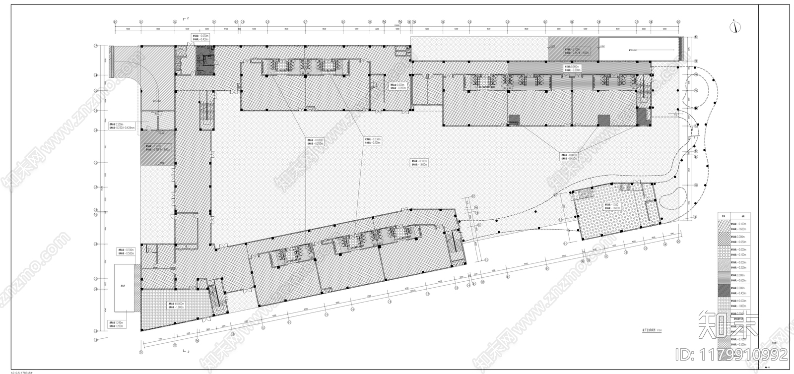 现代幼儿园建筑施工图下载【ID:1179910992】