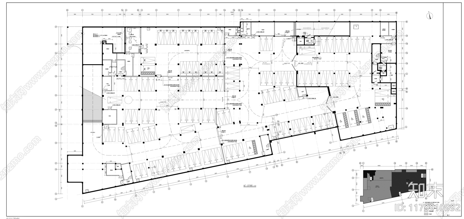 现代幼儿园建筑施工图下载【ID:1179910992】