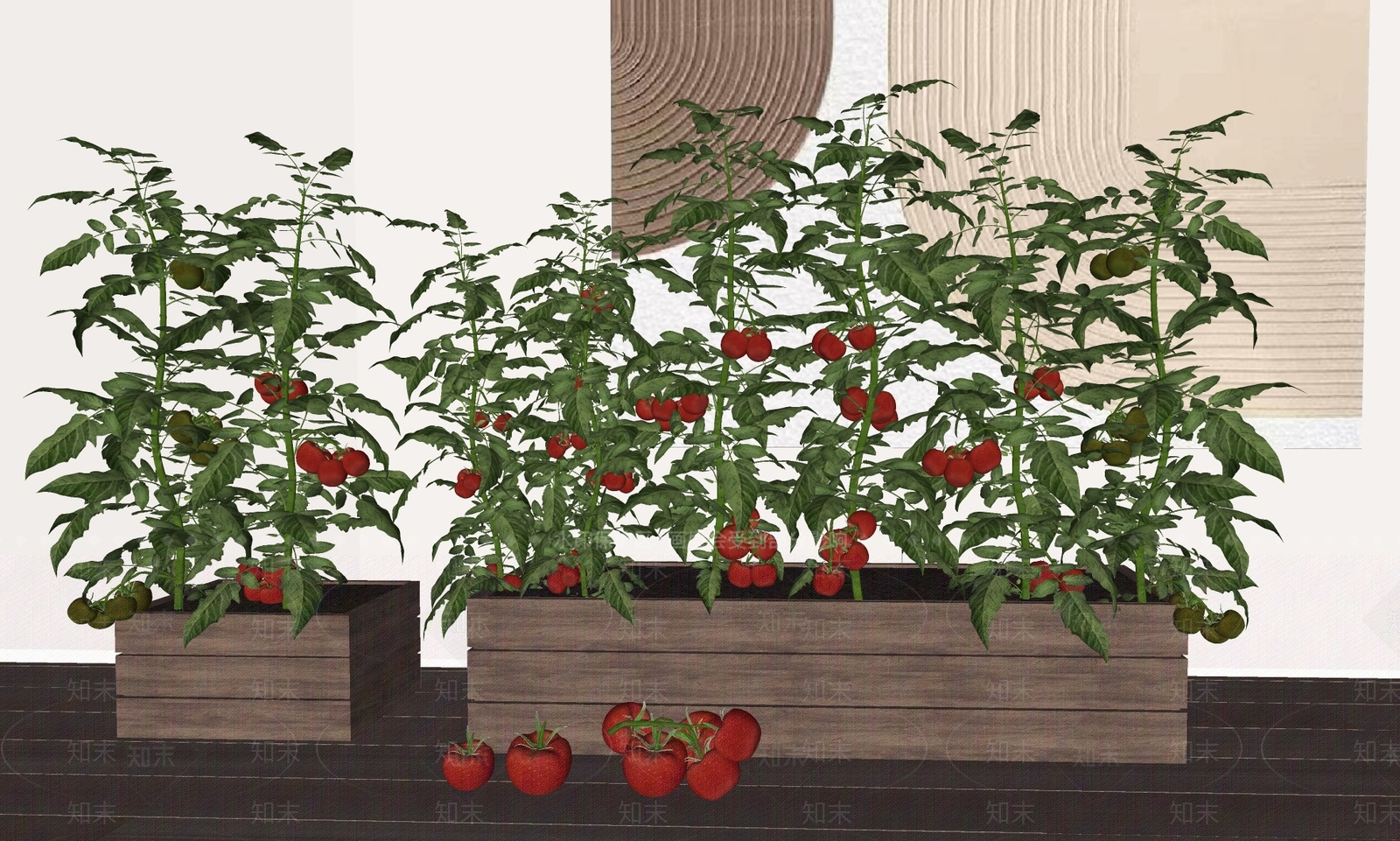 植物组合SU模型下载【ID:1179915803】