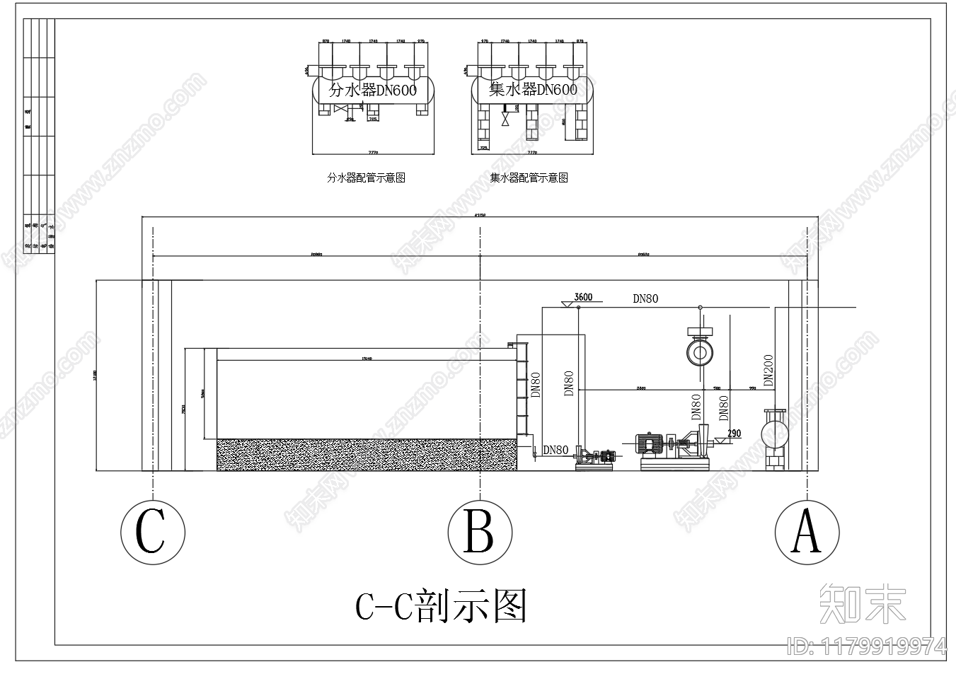 暖通节点cad施工图下载【ID:1179919974】