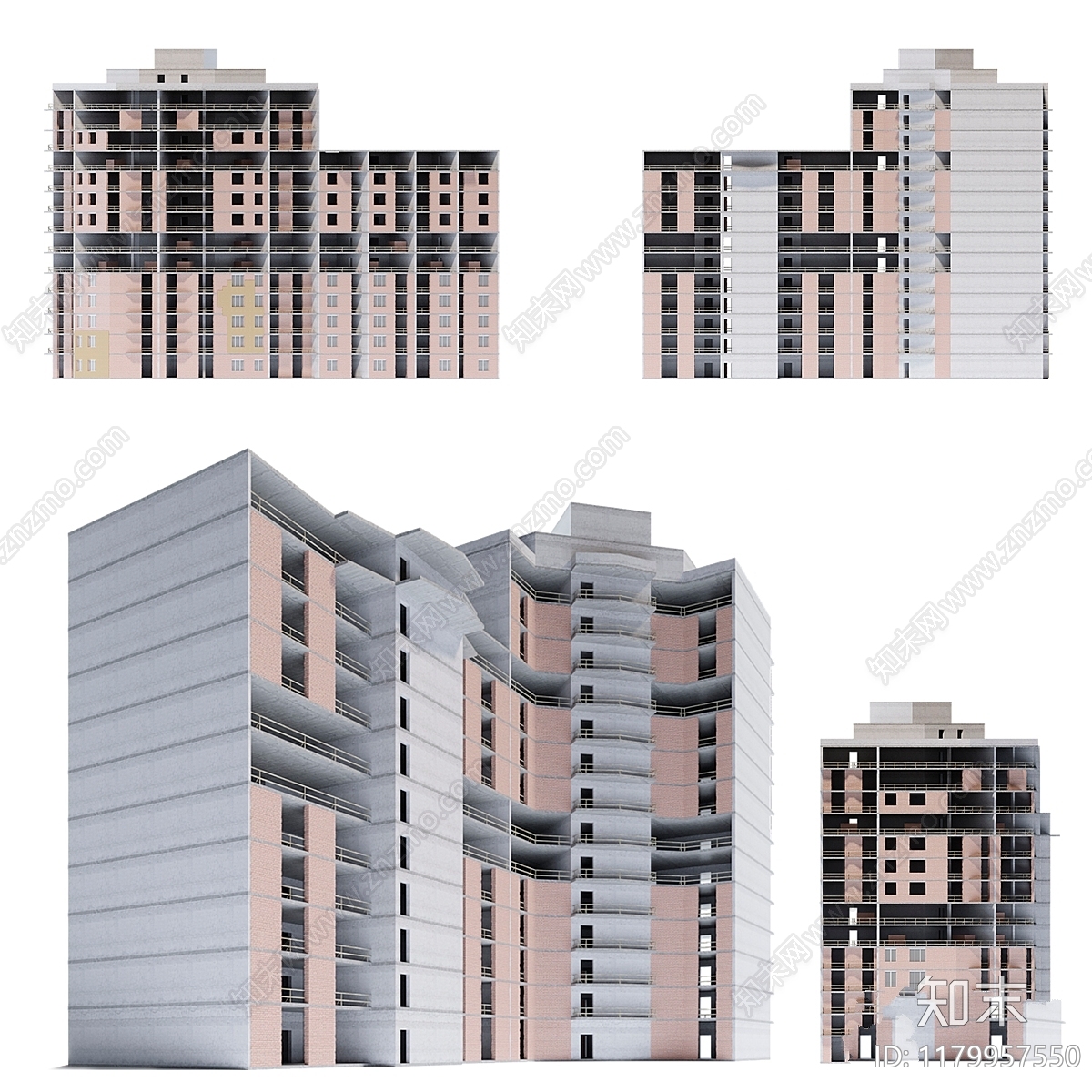 其他建筑外观3D模型下载【ID:1179957550】