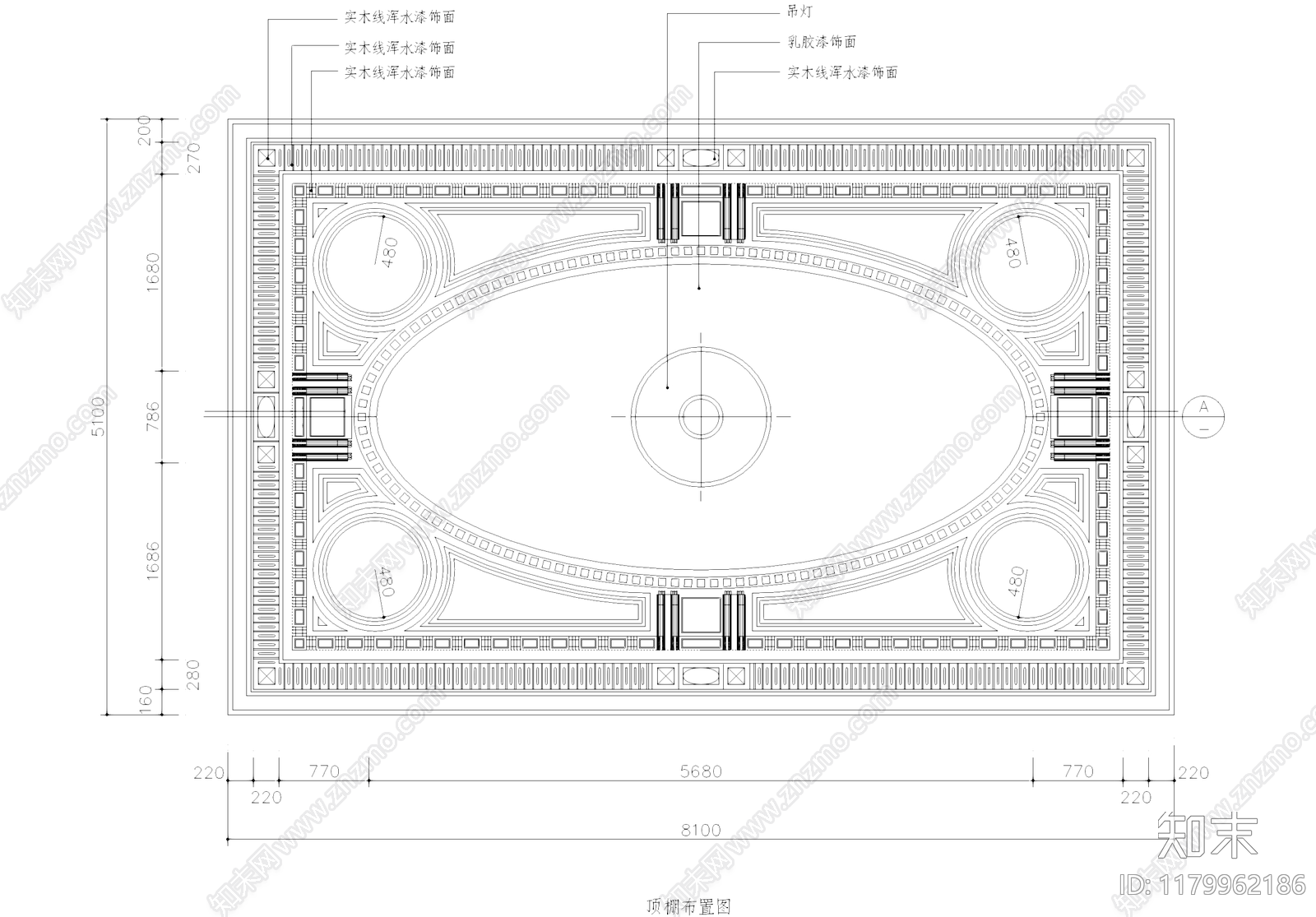 吊顶图施工图下载【ID:1179962186】