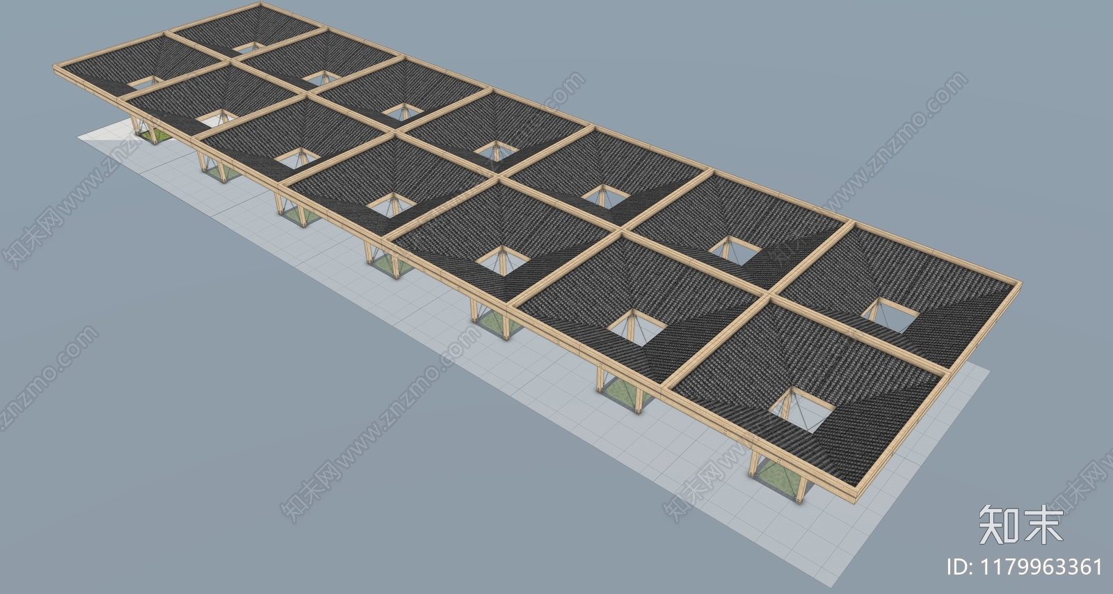 现代其他景观小建筑SU模型下载【ID:1179963361】