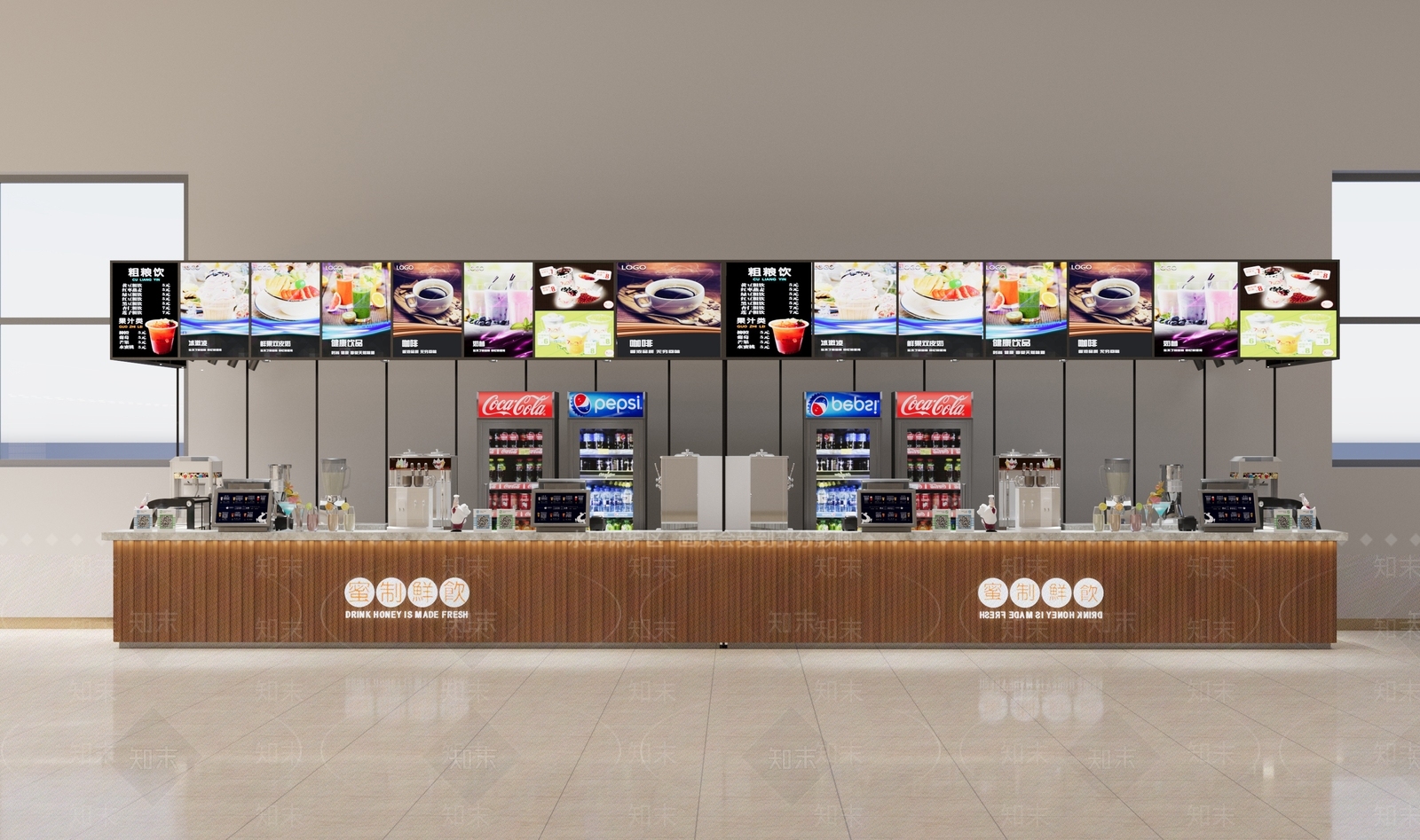 现代其他商业空间3D模型下载【ID:1179969028】