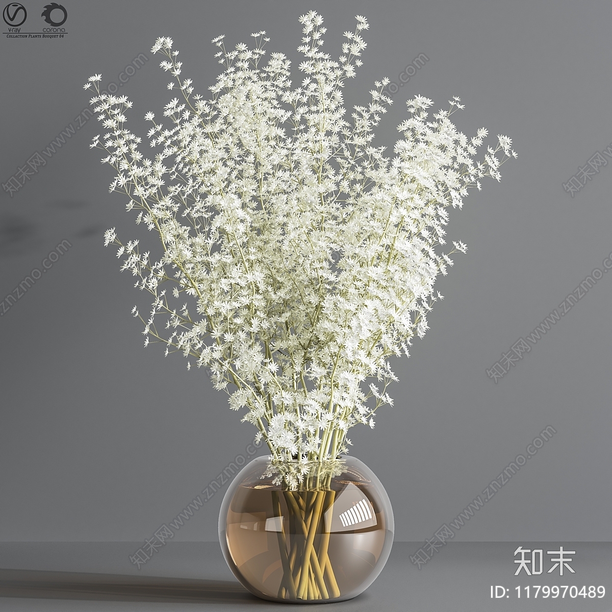 花艺3D模型下载【ID:1179970489】