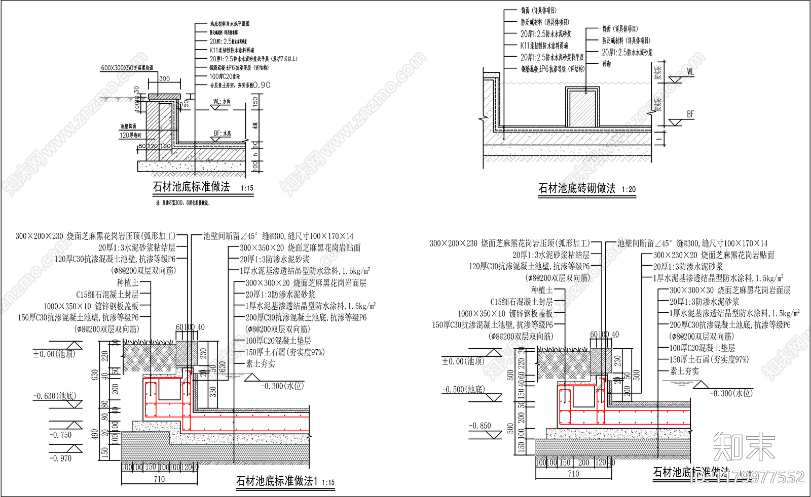 景观节点cad施工图下载【ID:1179977552】