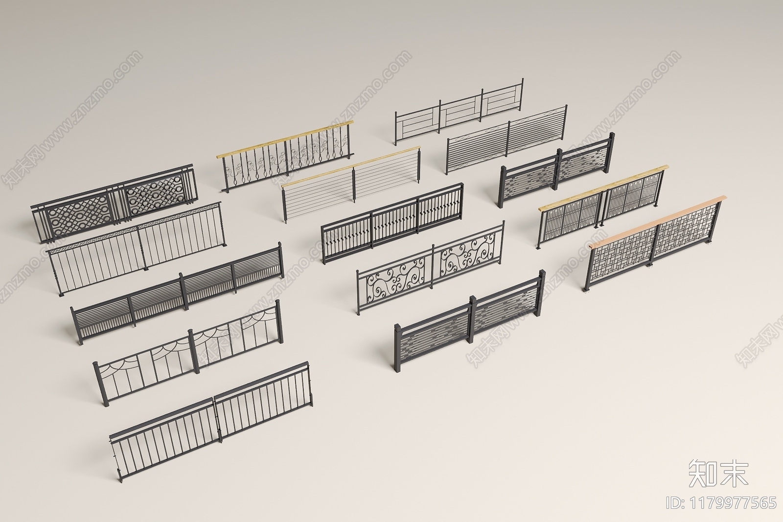 现代其他局部构件3D模型下载【ID:1179977565】