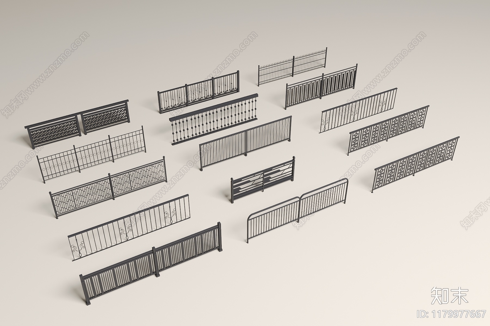 现代其他局部构件3D模型下载【ID:1179977667】