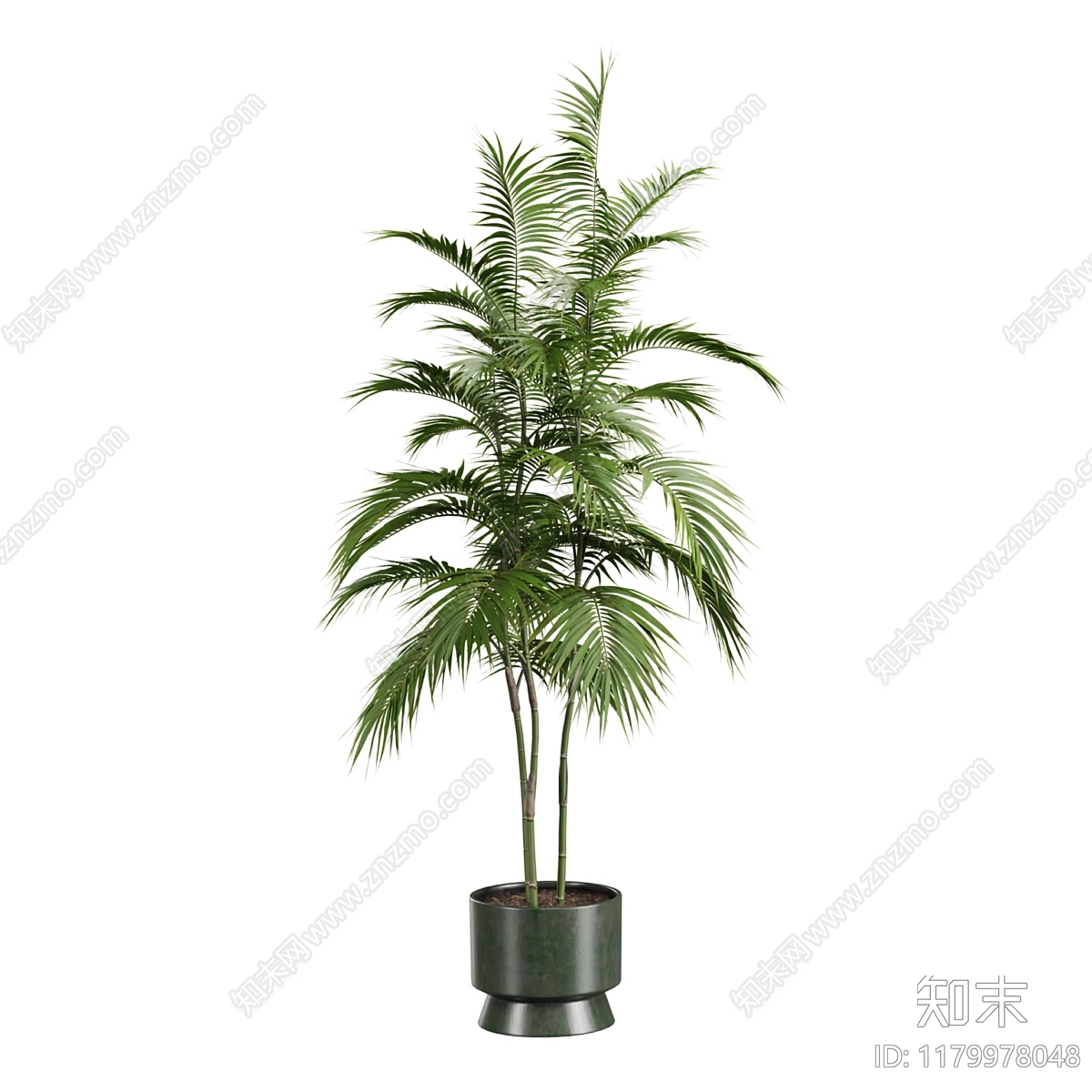 现代绿植盆栽3D模型下载【ID:1179978048】