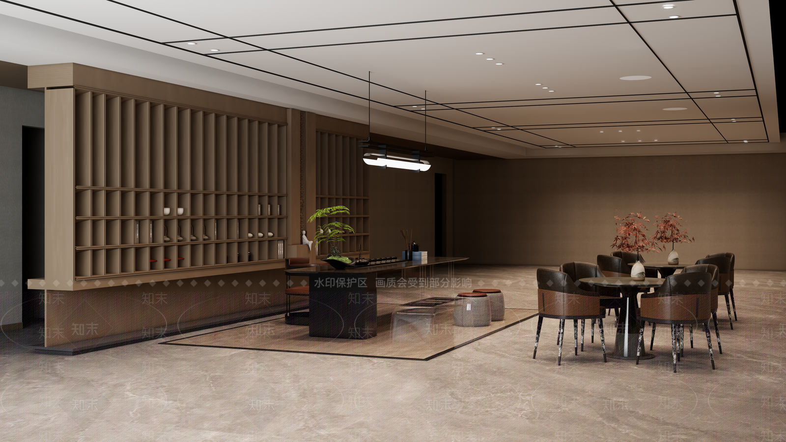 新中式其他店铺SU模型下载【ID:1179979499】