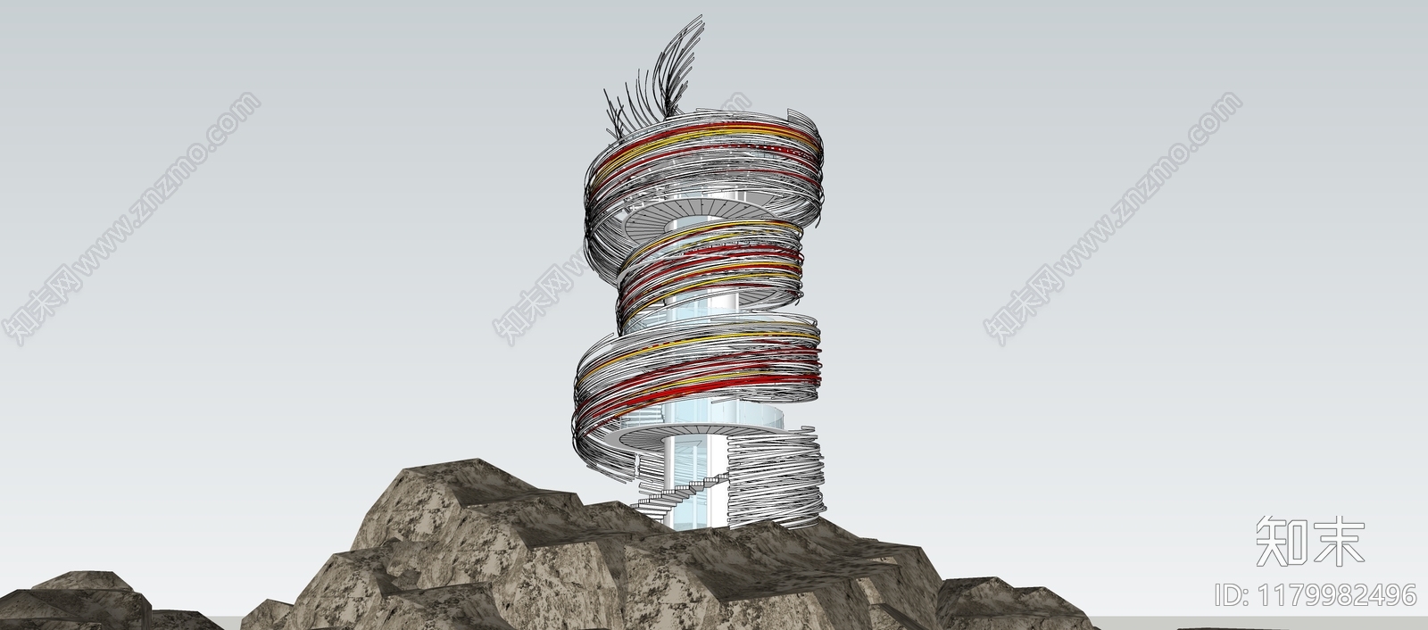 现代其他景观小建筑SU模型下载【ID:1179982496】