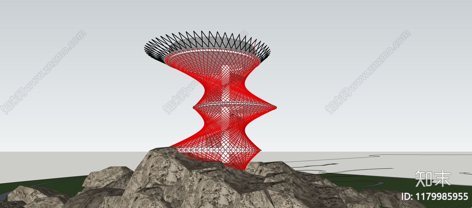 现代其他景观小建筑SU模型下载【ID:1179985955】