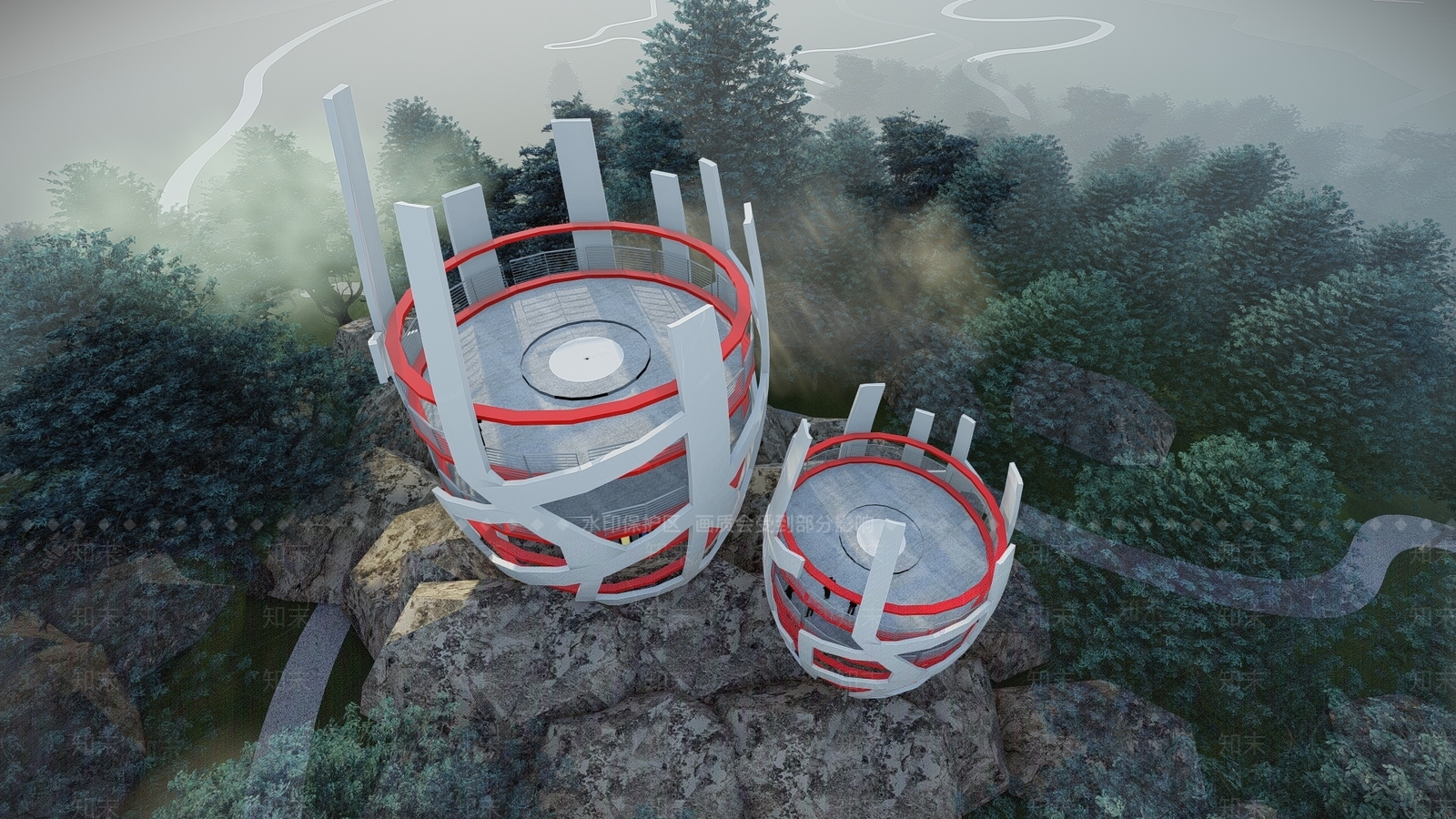 现代其他景观小建筑SU模型下载【ID:1179986193】