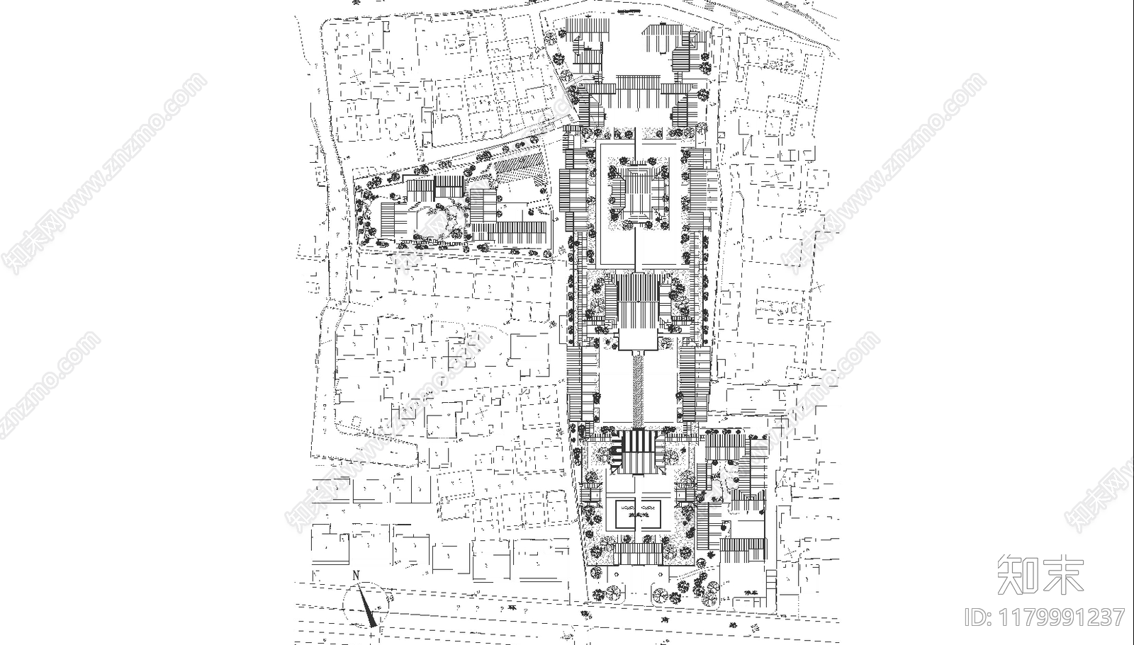 规划平面图施工图下载【ID:1179991237】