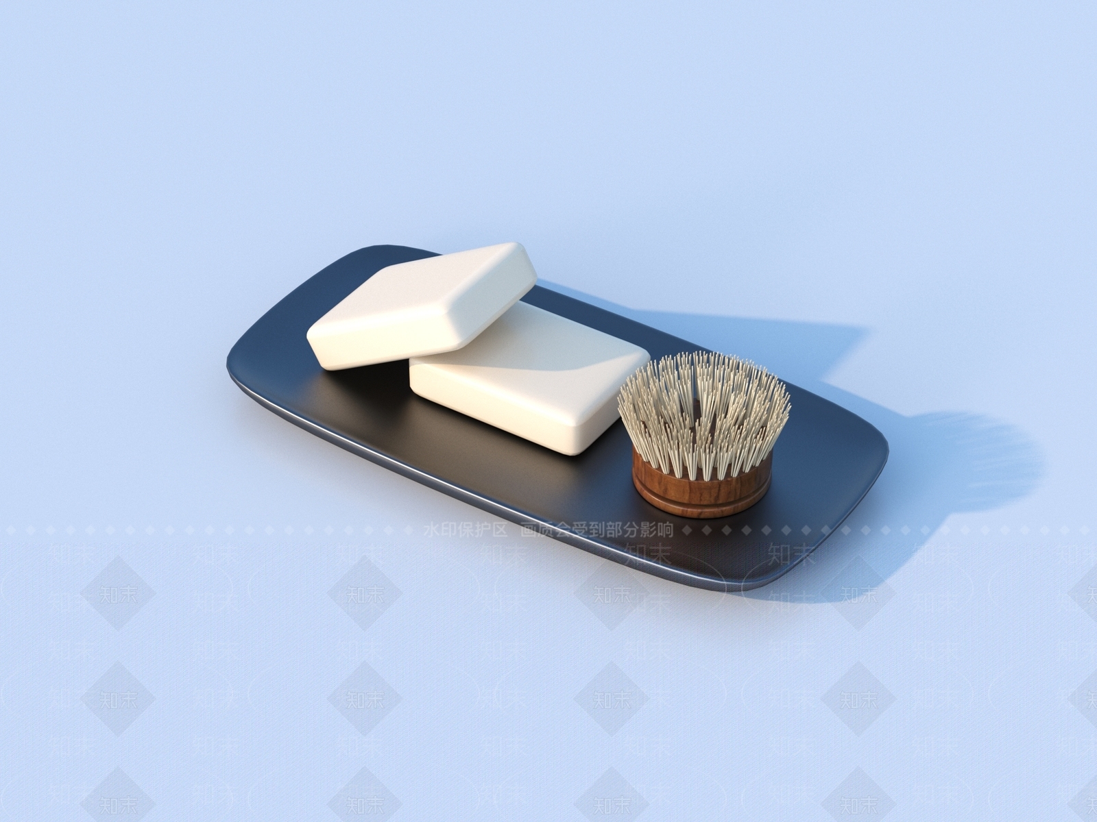 洗浴用品3D模型下载【ID:1179991113】