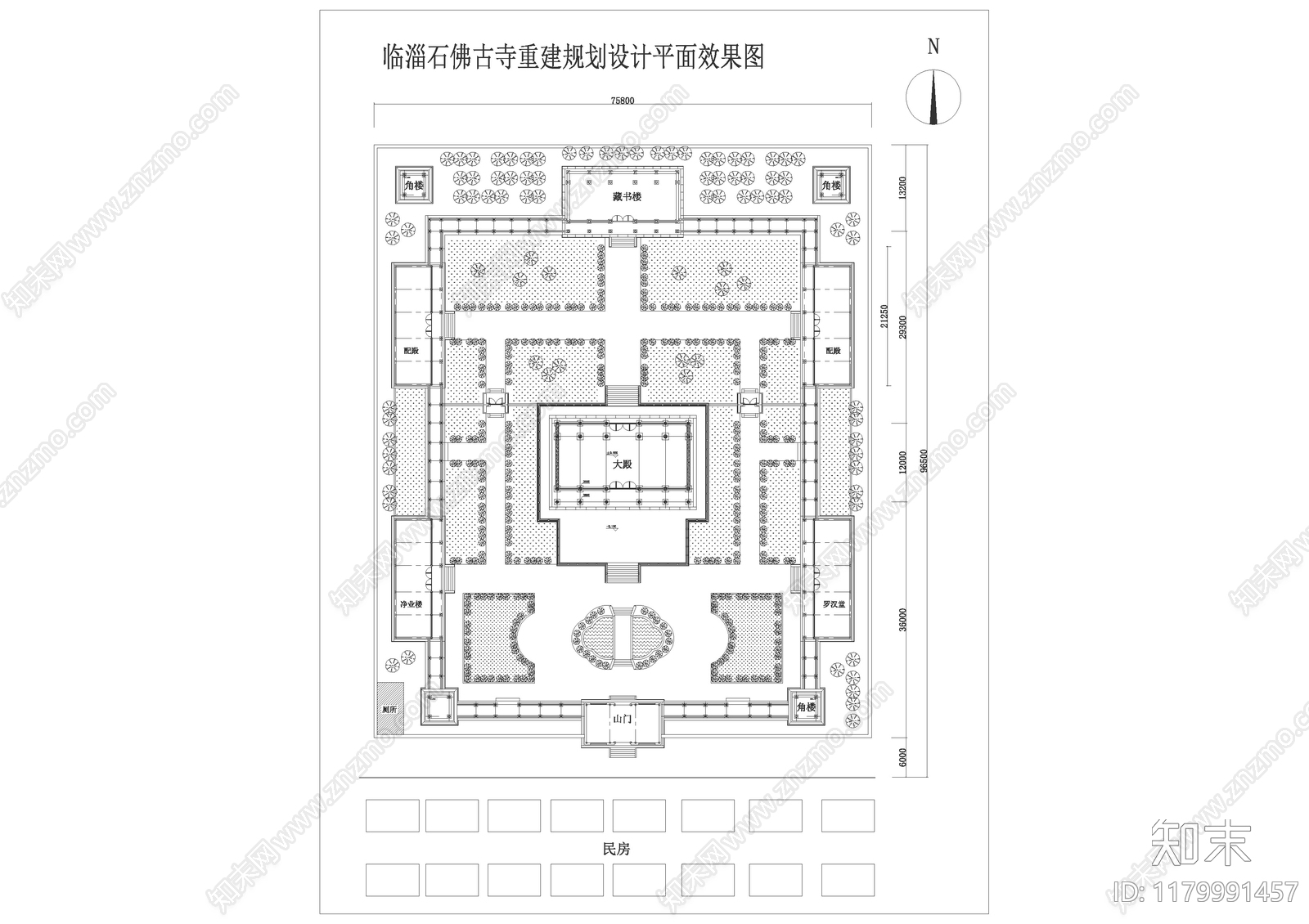 规划平面图施工图下载【ID:1179991457】
