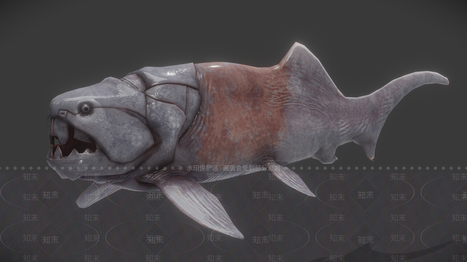 水生类动物3D模型下载【ID:1179992040】