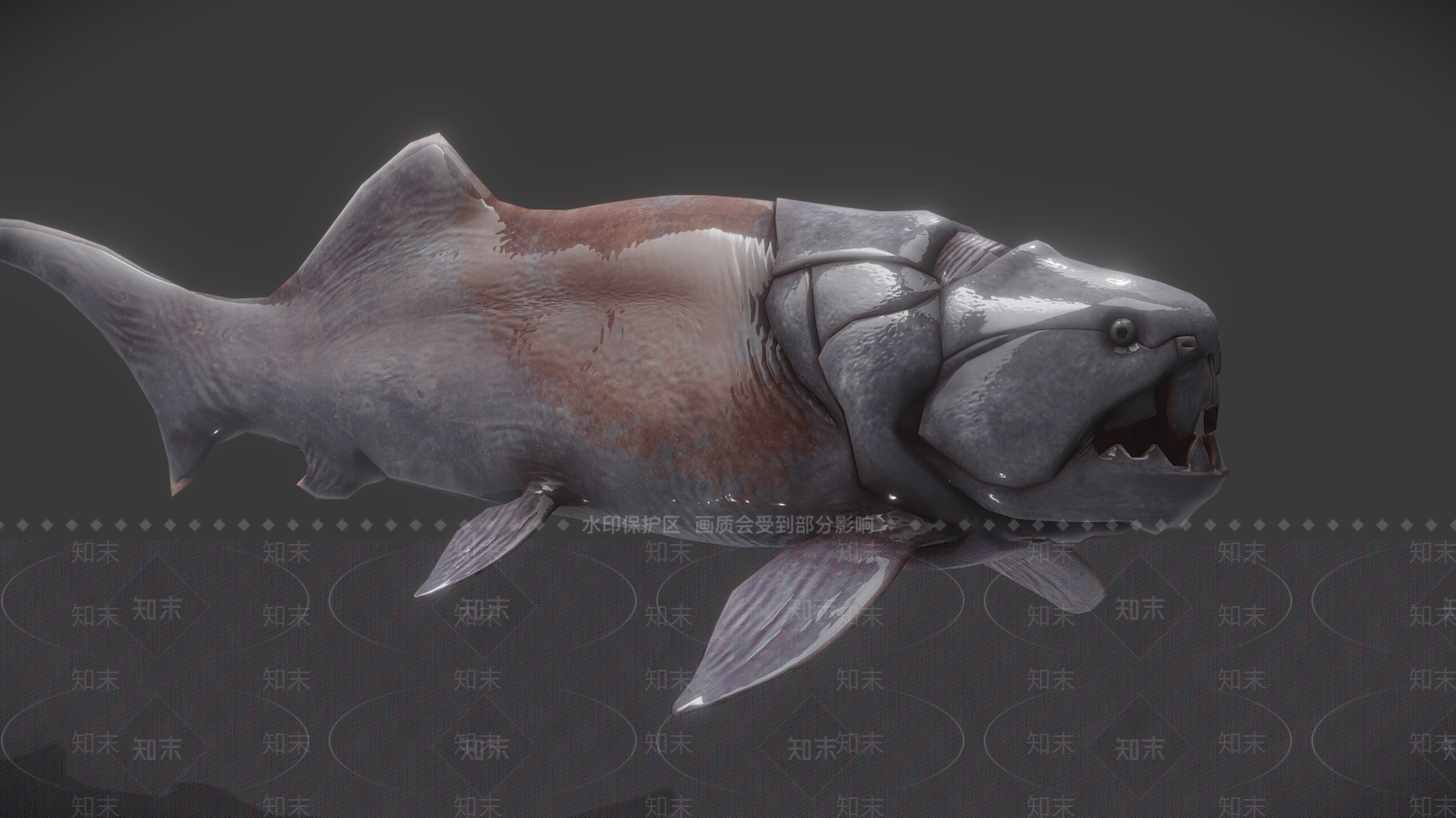 水生类动物3D模型下载【ID:1179992040】