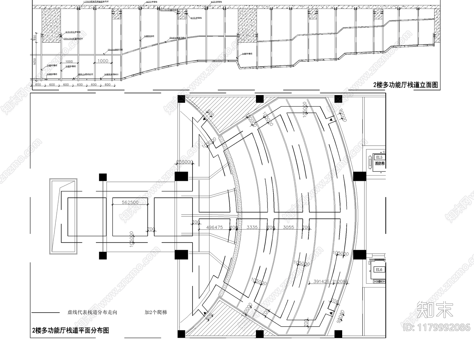 吊顶节点cad施工图下载【ID:1179992086】