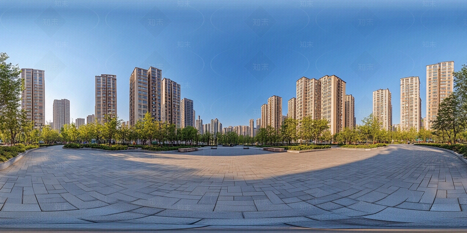 现代小区HDR贴图下载【ID:1179995226】