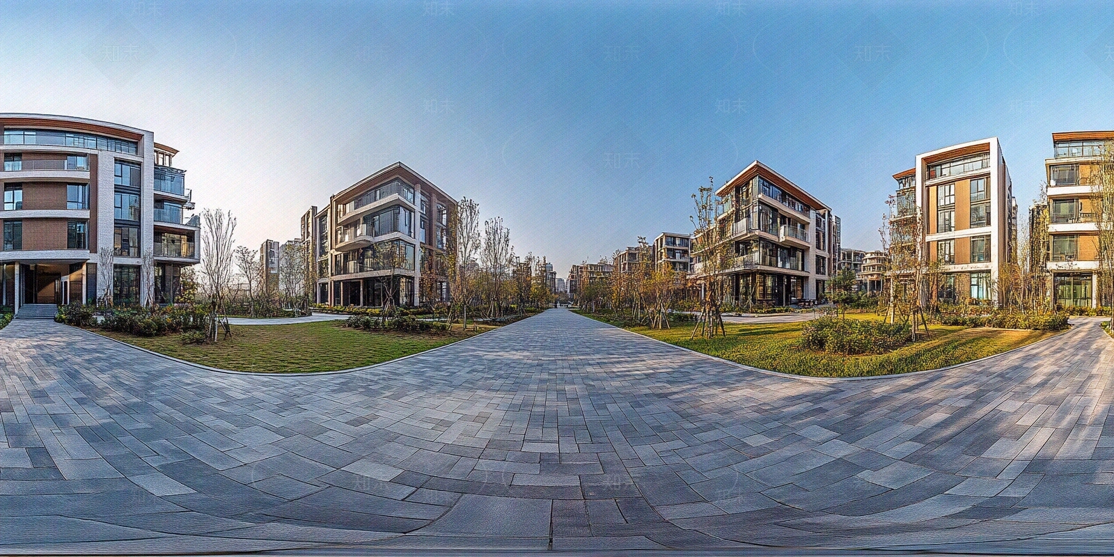 现代小区HDR贴图下载【ID:1179995457】