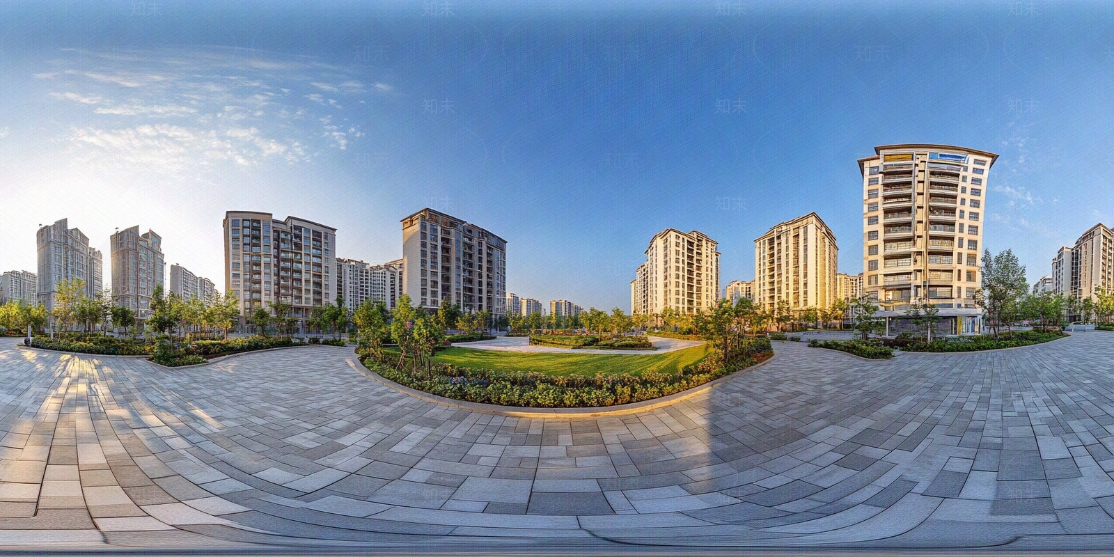 现代小区HDR贴图下载【ID:1179997251】
