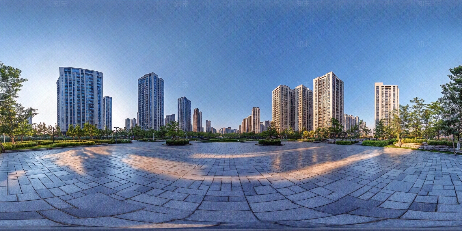 现代小区HDR贴图下载【ID:1179997394】