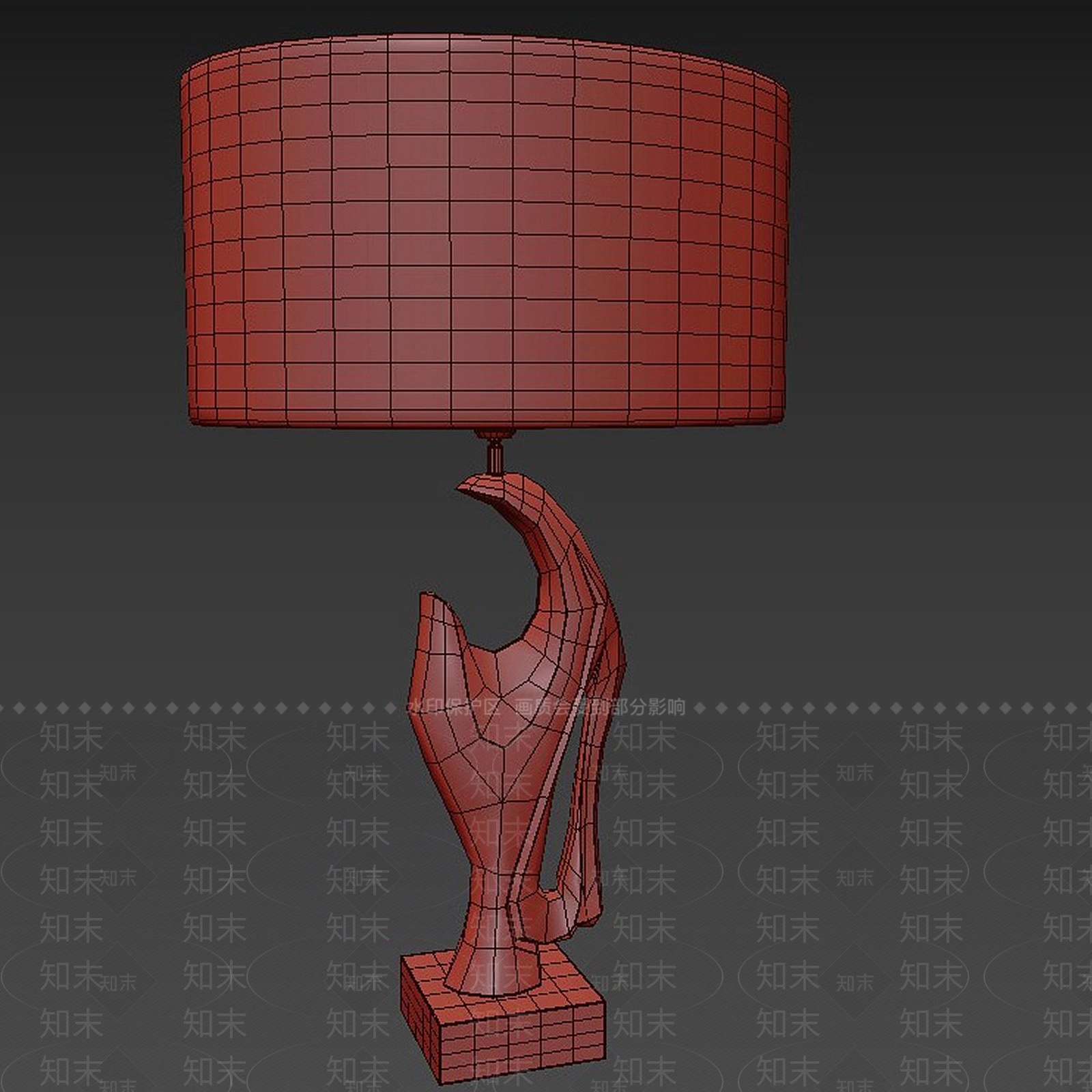 台灯3D模型下载【ID:1180001042】