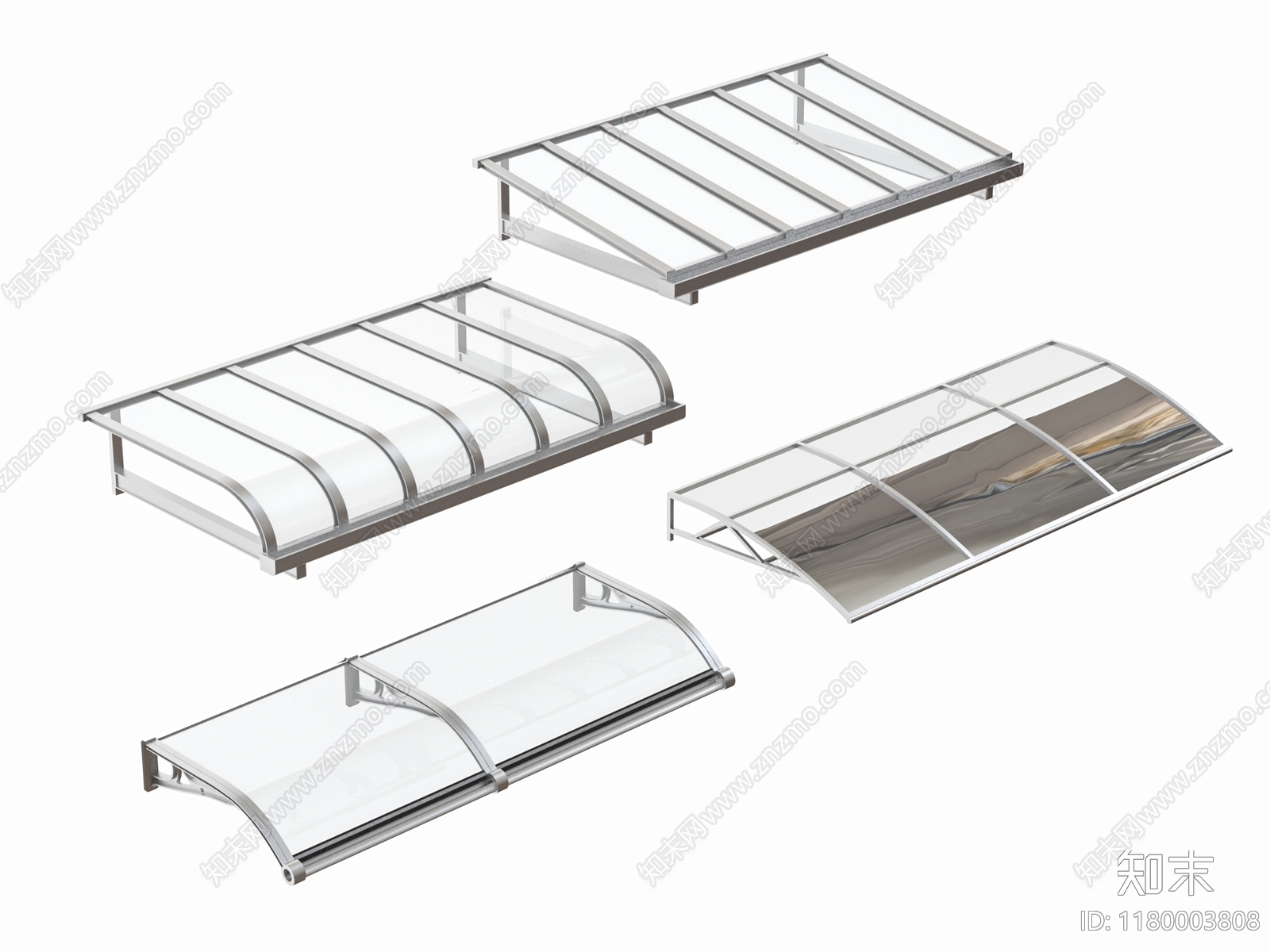 现代遮阳棚3D模型下载【ID:1180003808】