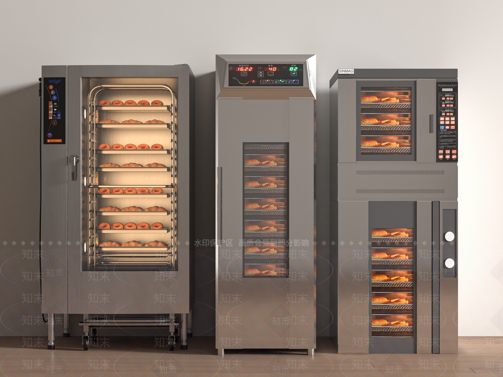 烤箱SU模型下载【ID:1180010230】