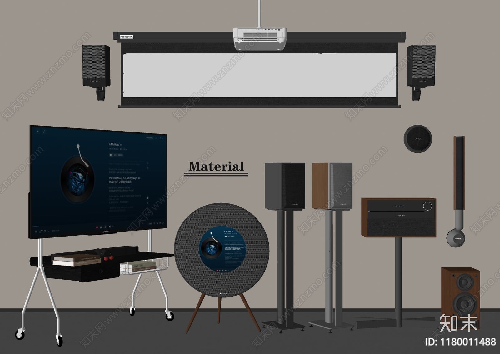 音响SU模型下载【ID:1180011488】