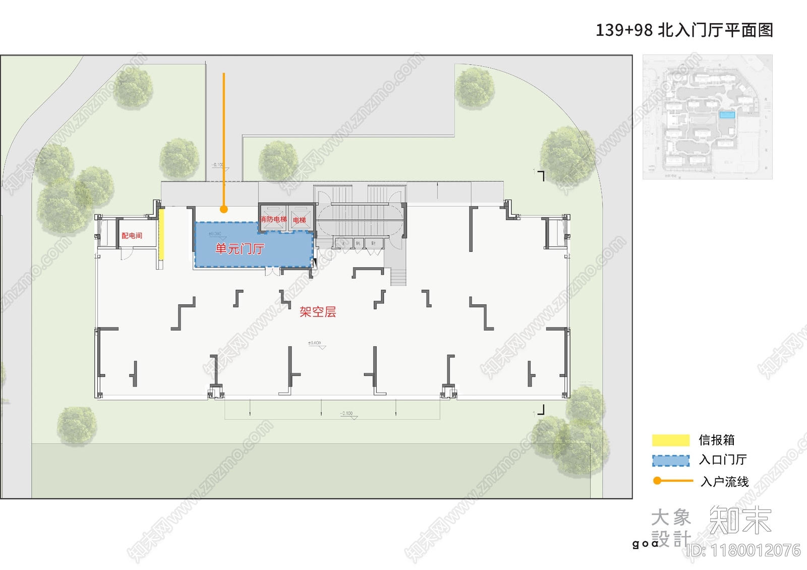 现代极简小区建筑下载【ID:1180012076】