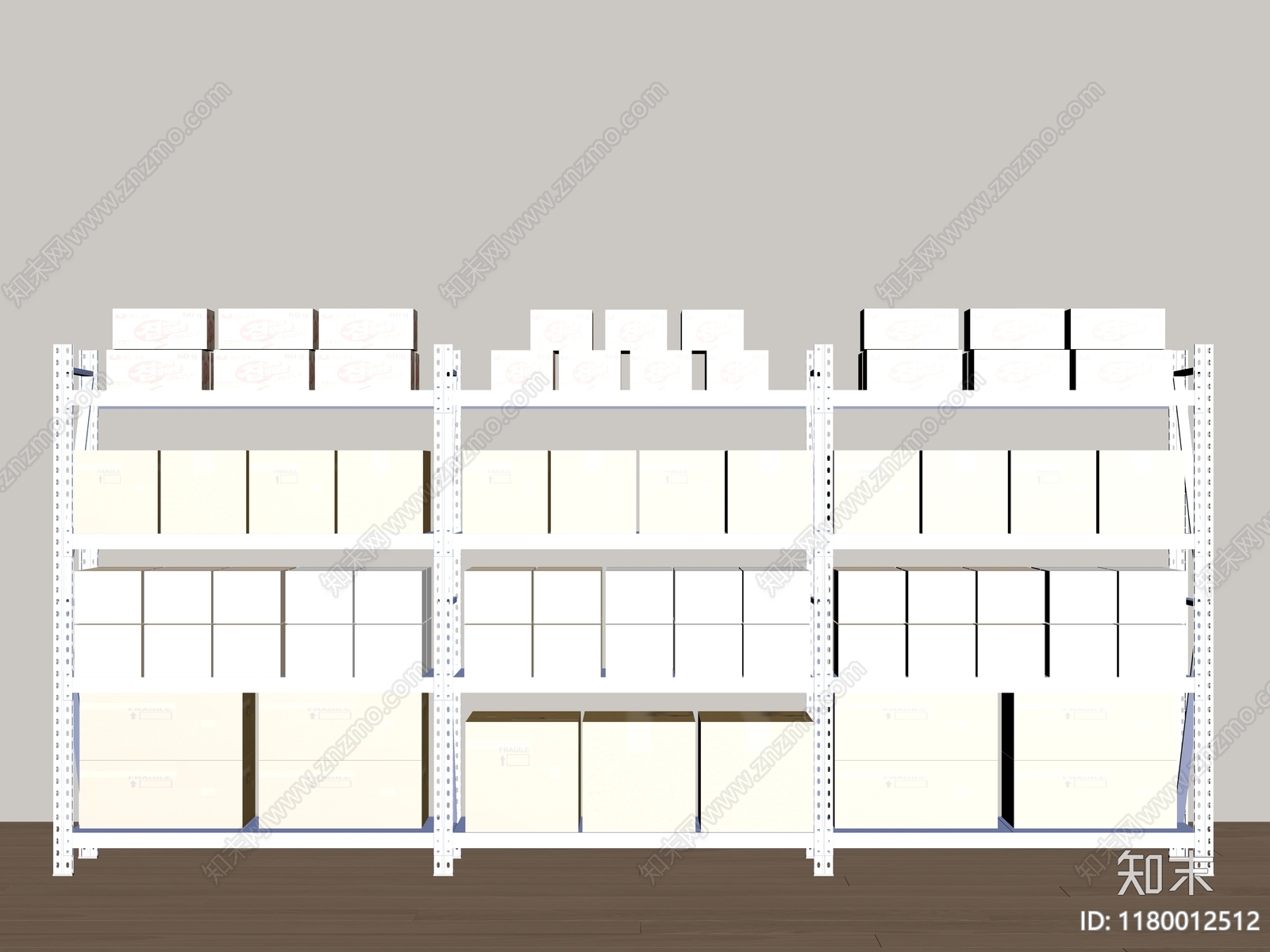 货架SU模型下载【ID:1180012512】
