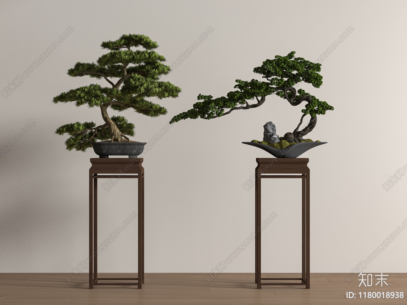 新中式花瓶3D模型下载【ID:1180018938】