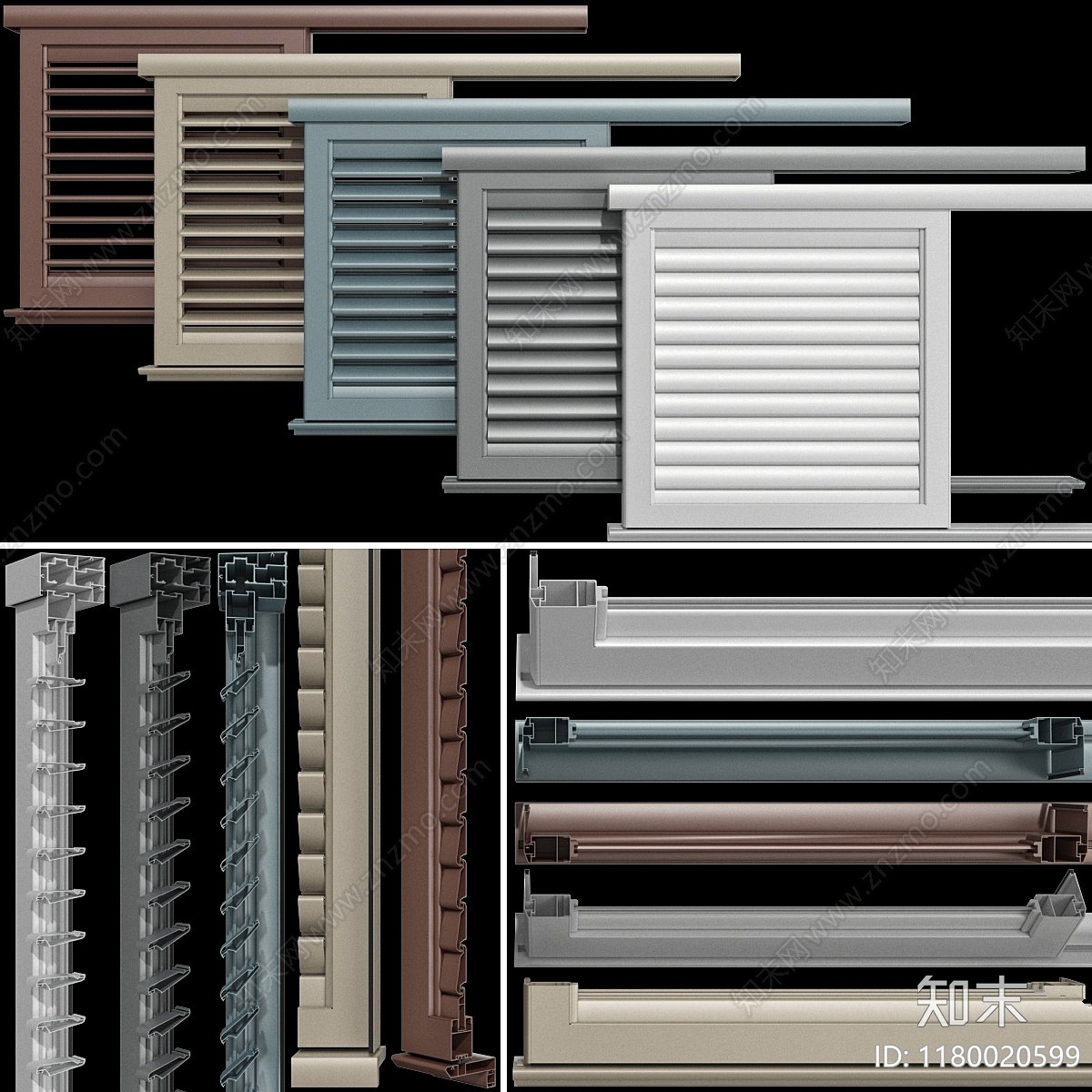 窗3D模型下载【ID:1180020599】