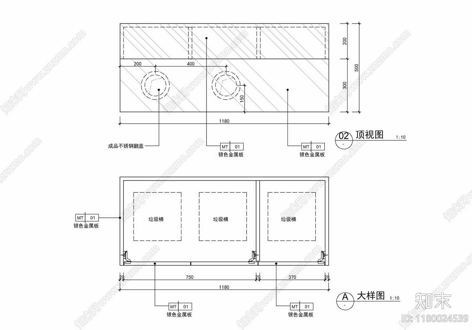 现代家具节点详图cad施工图下载【ID:1180024539】