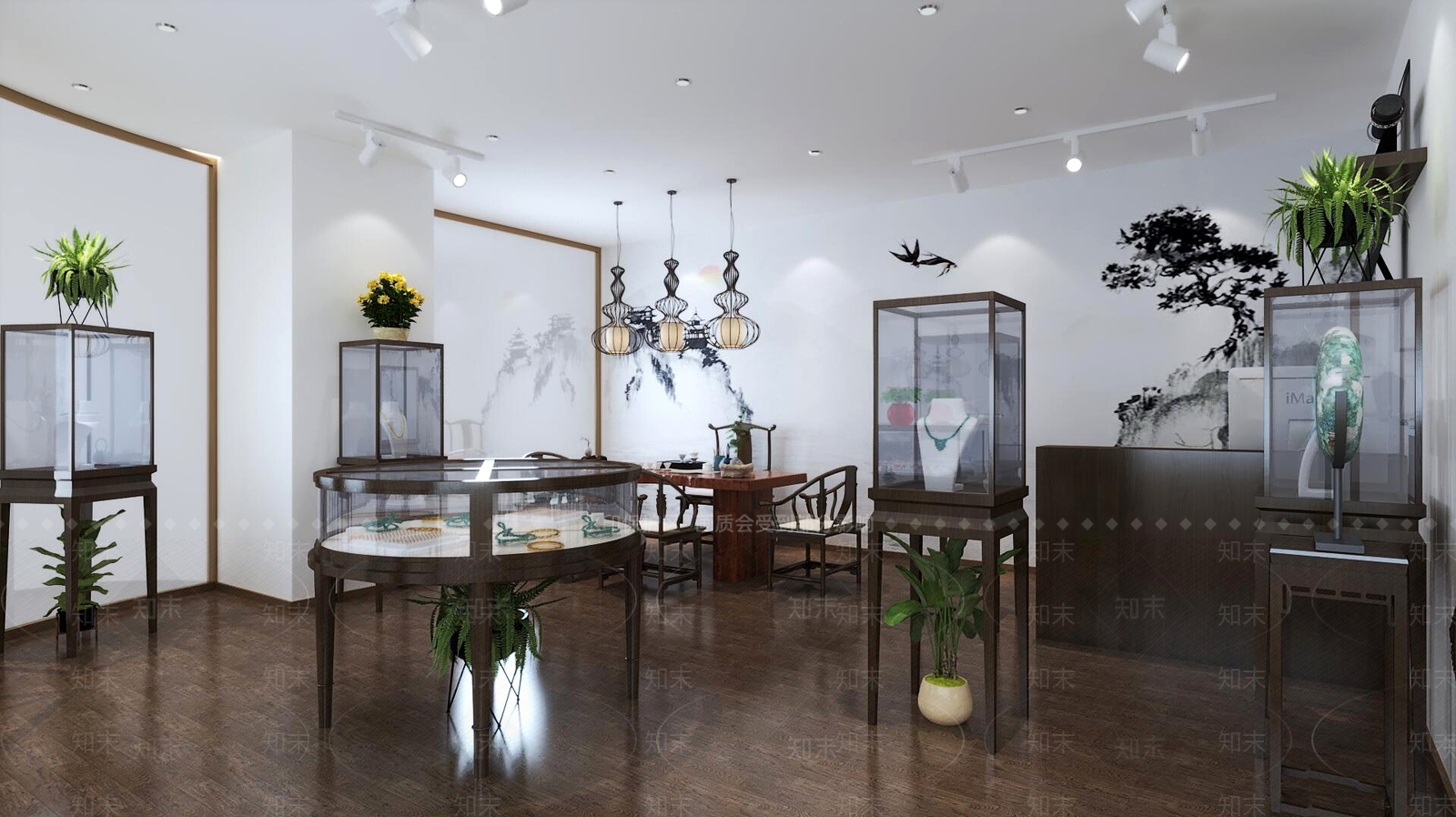 中式珠宝店3D模型下载【ID:1180030049】