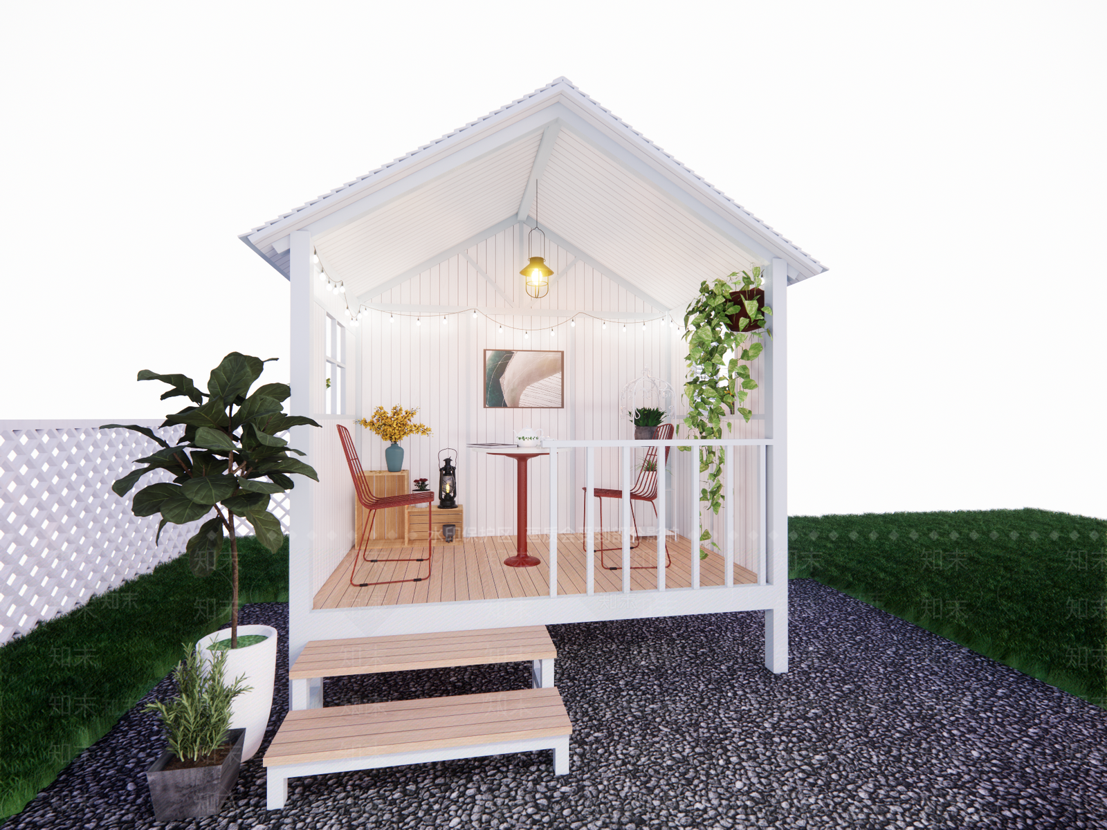 现代木屋3D模型下载【ID:1180034042】
