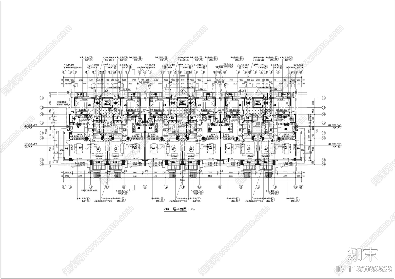 中式新中式古建施工图下载【ID:1180038523】