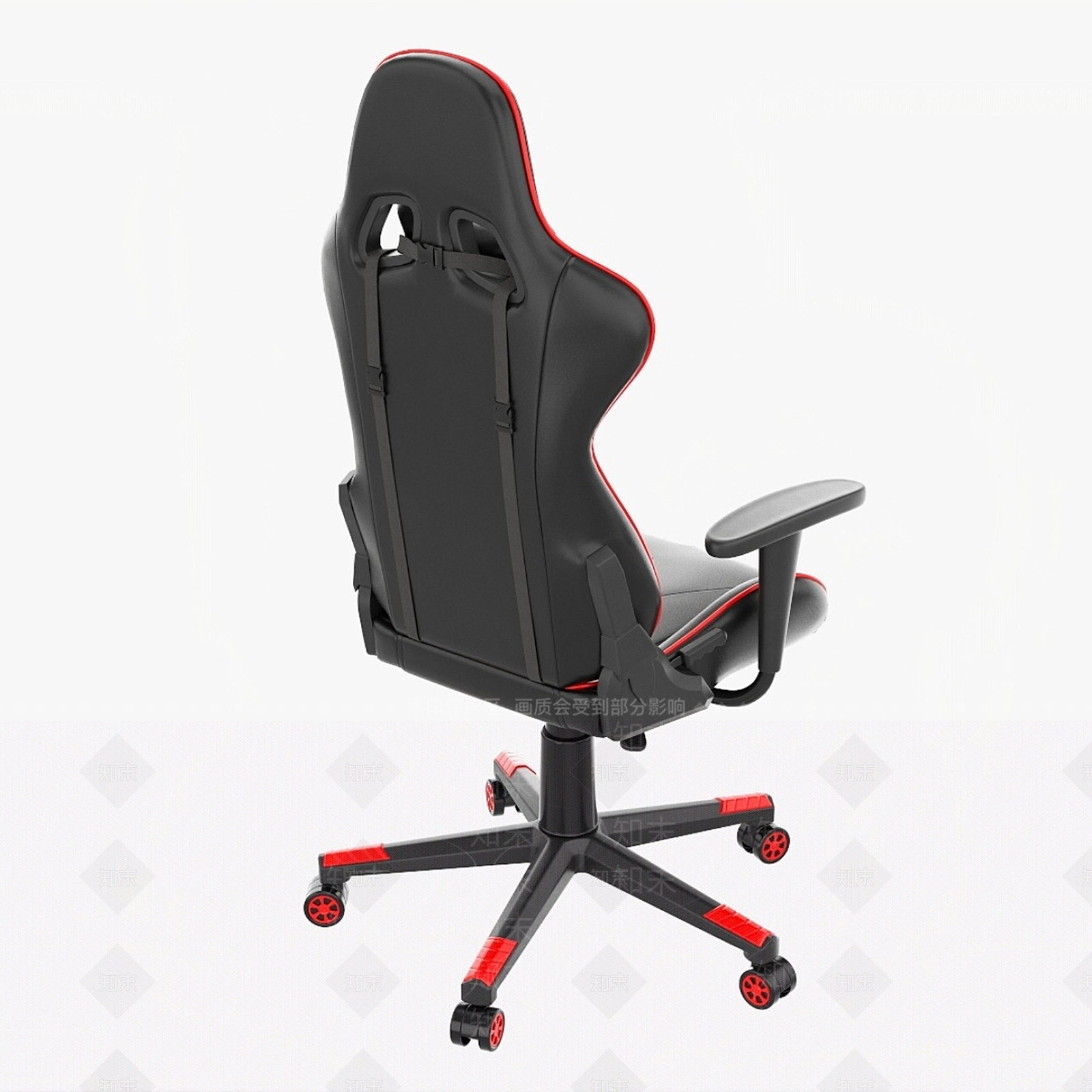办公桌椅3D模型下载【ID:1180038406】
