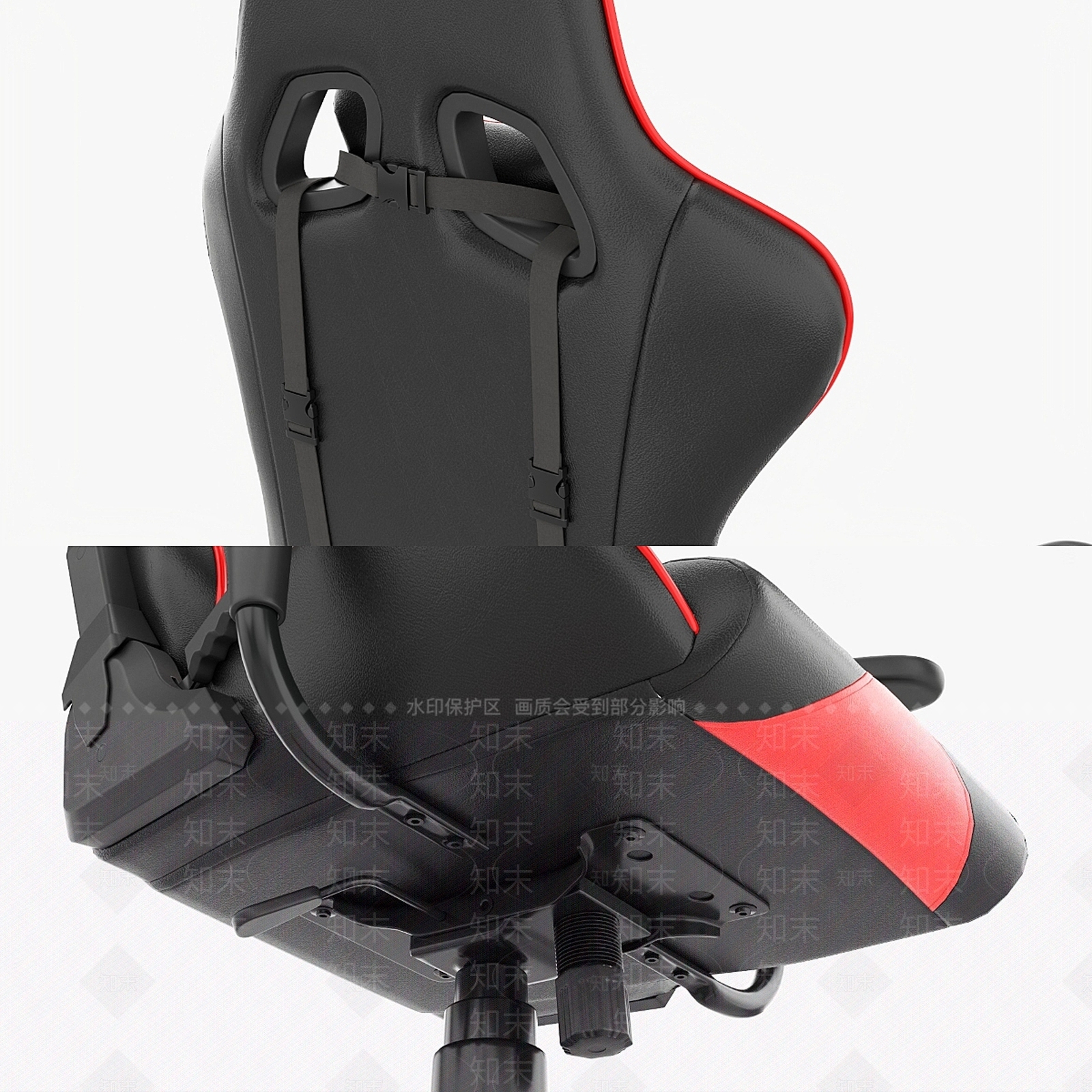 办公桌椅3D模型下载【ID:1180038406】