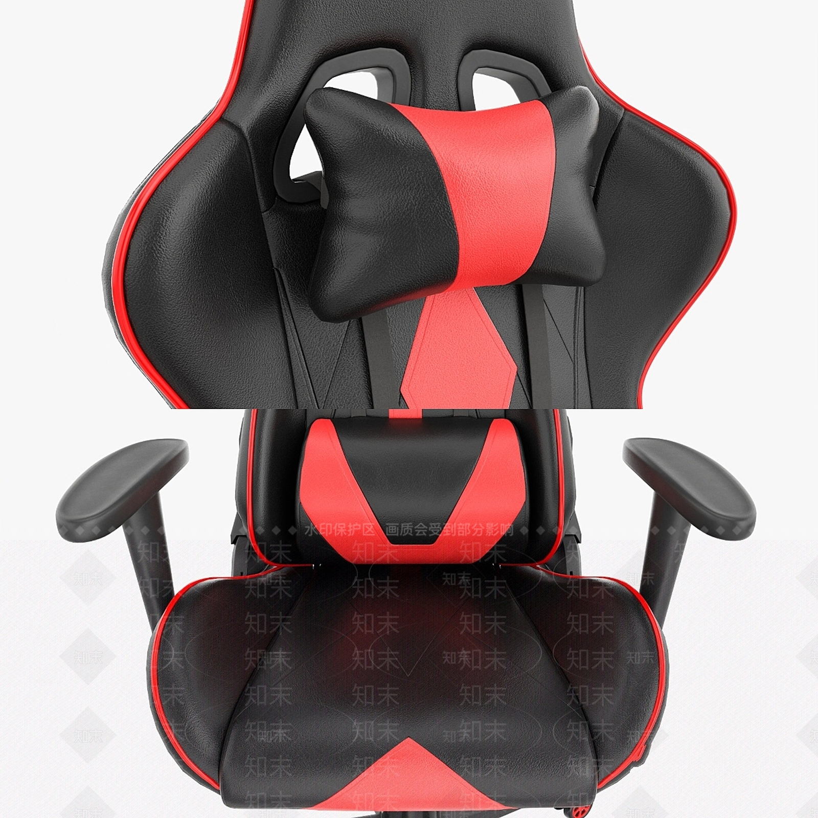 办公桌椅3D模型下载【ID:1180038406】